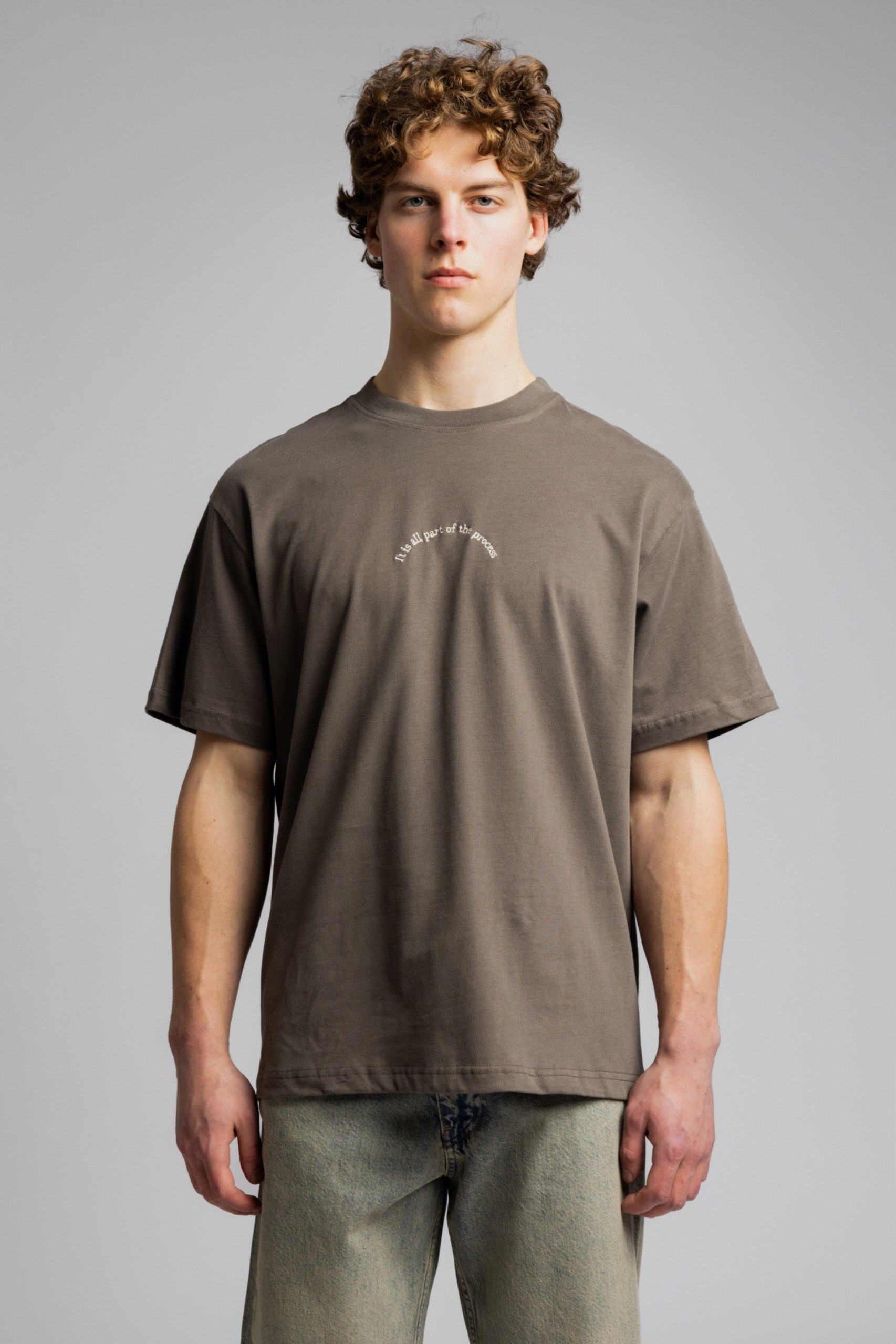 Wholesale Men's Mink Basic T-shirt 1503W26-MRT-26002