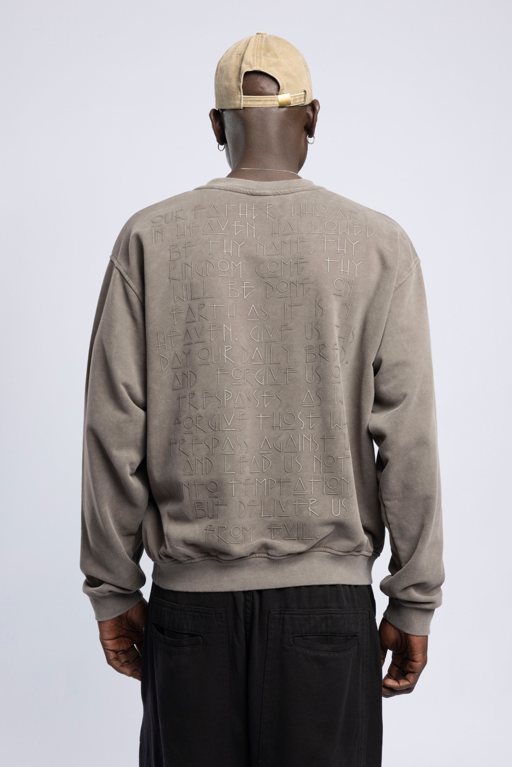 Wholesale Men's Mink Printed Sweatshirt  1503FW27-MRT-4636