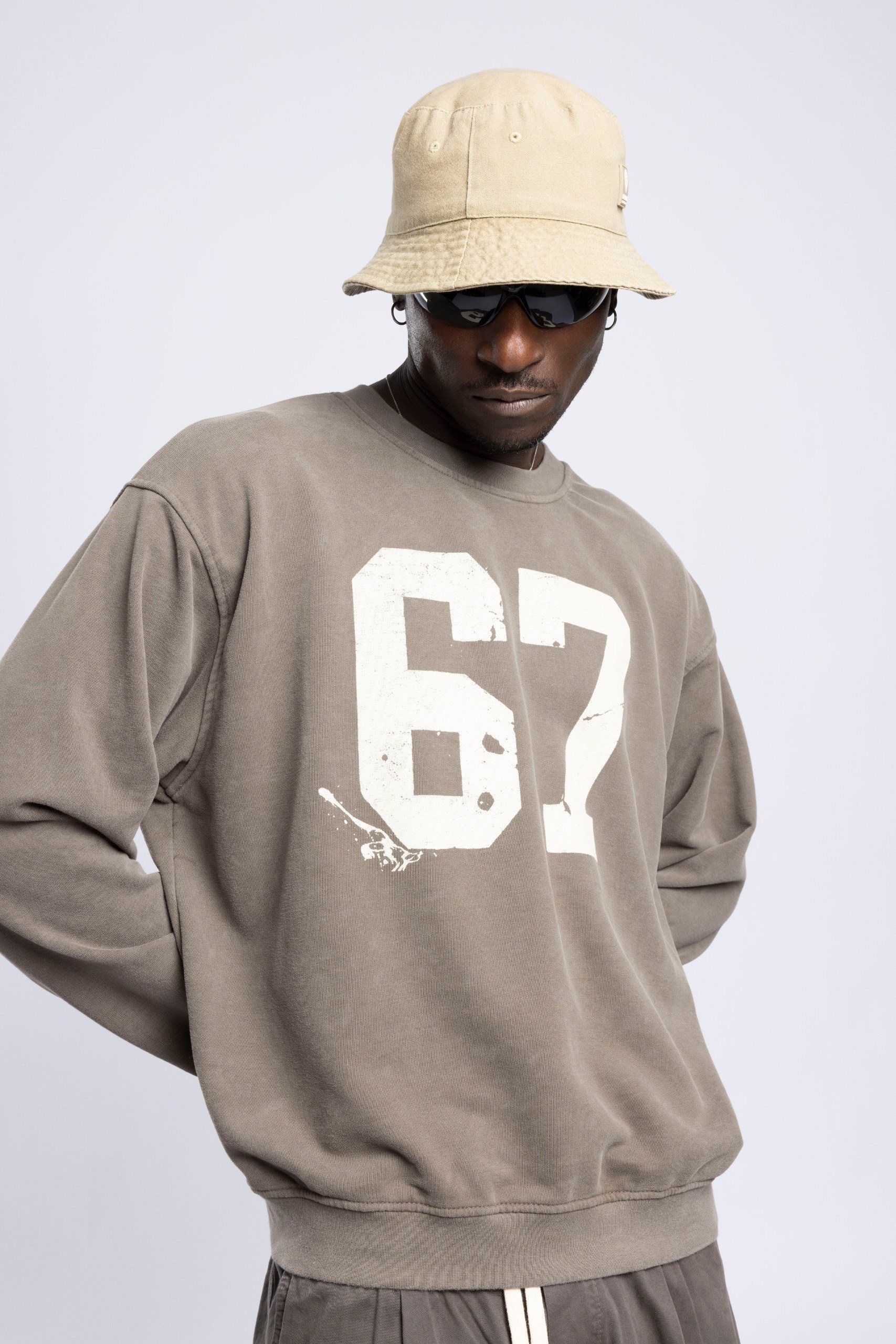 Wholesale Men's Mink Printed Sweatshirt  1503FW27-MRT-4634