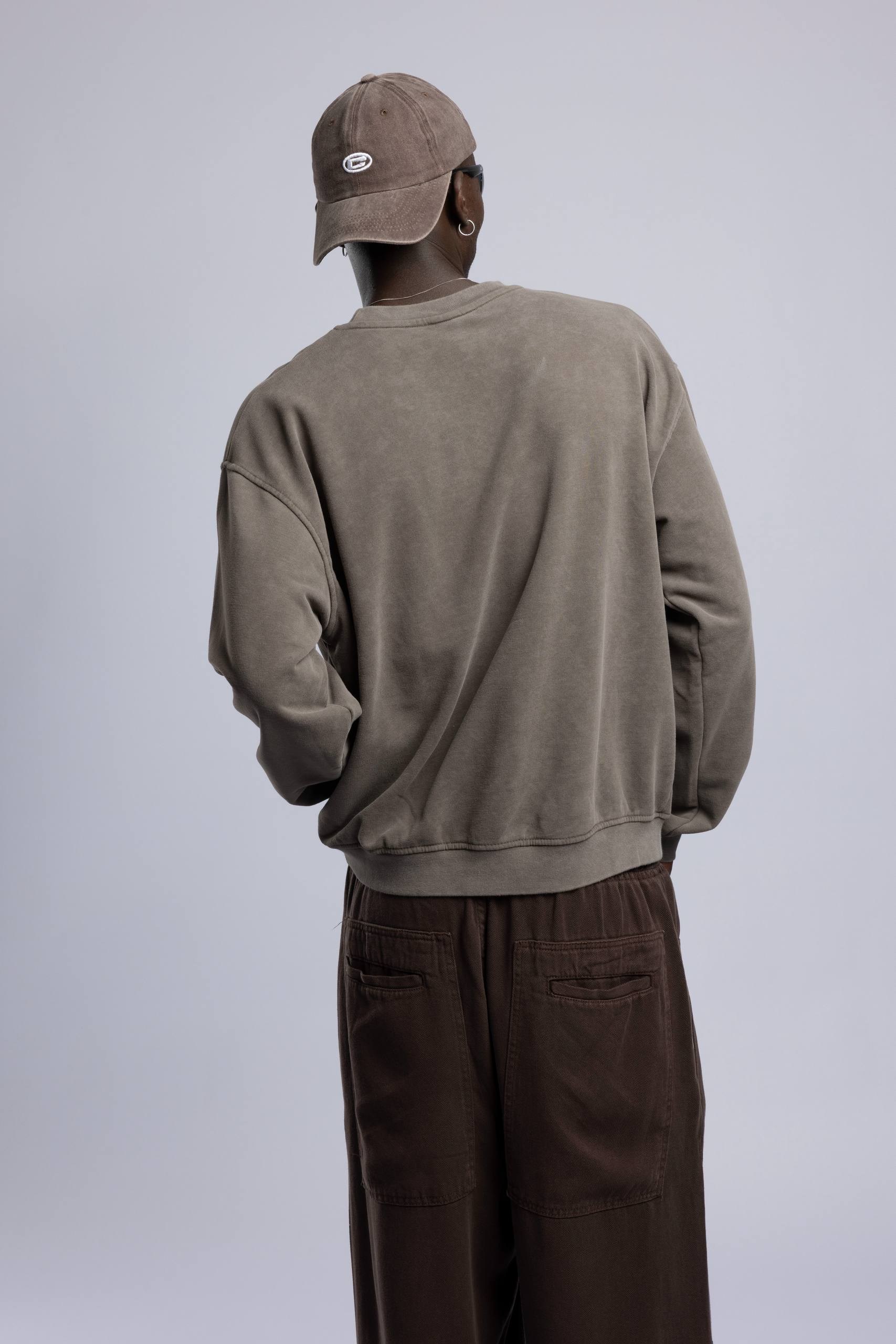 Wholesale Men's Mink Printed Sweatshirt  1503FW27-MRT-4633