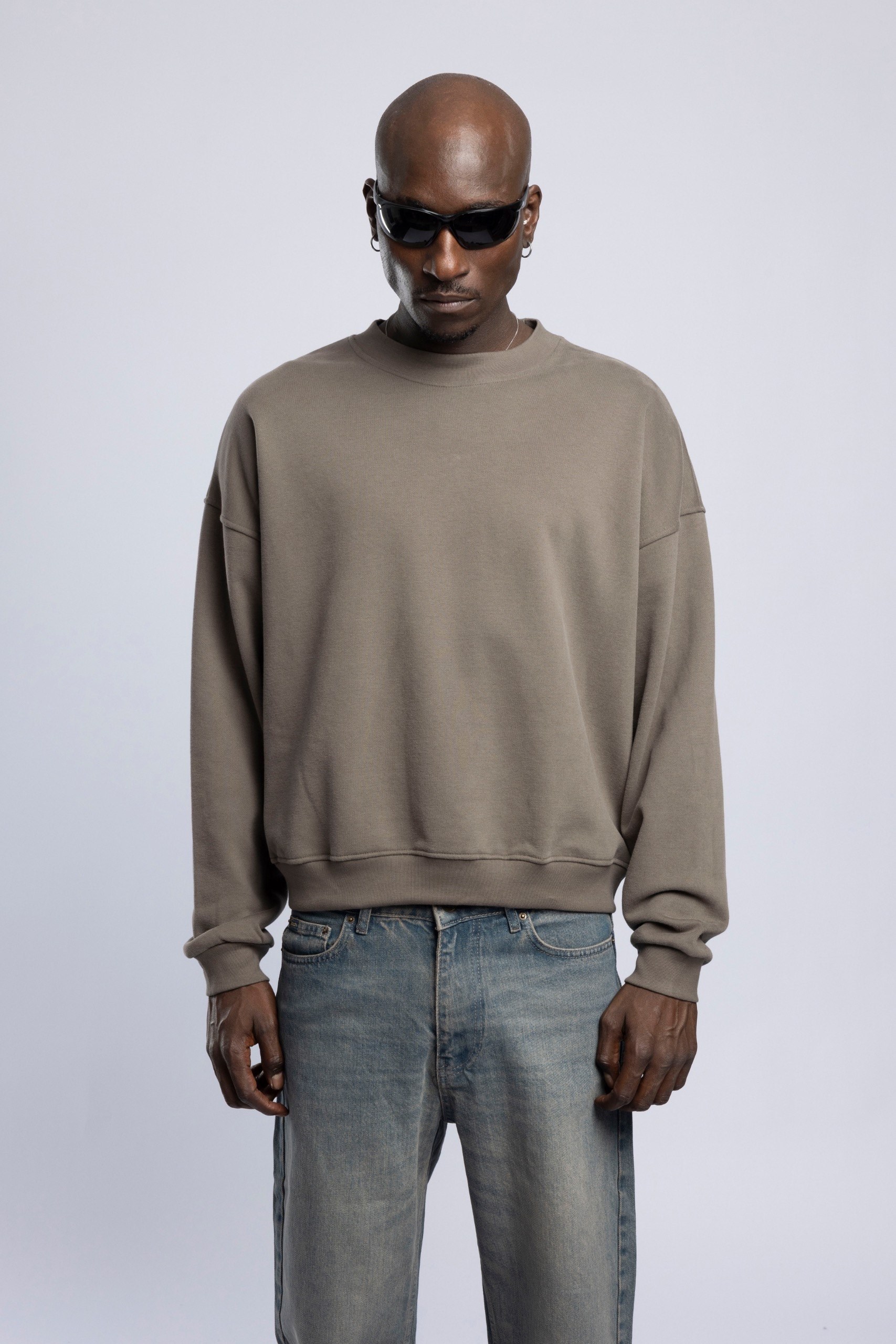 Wholesale Men's Mink Sweatshirt  1503FW27-MRT-4644
