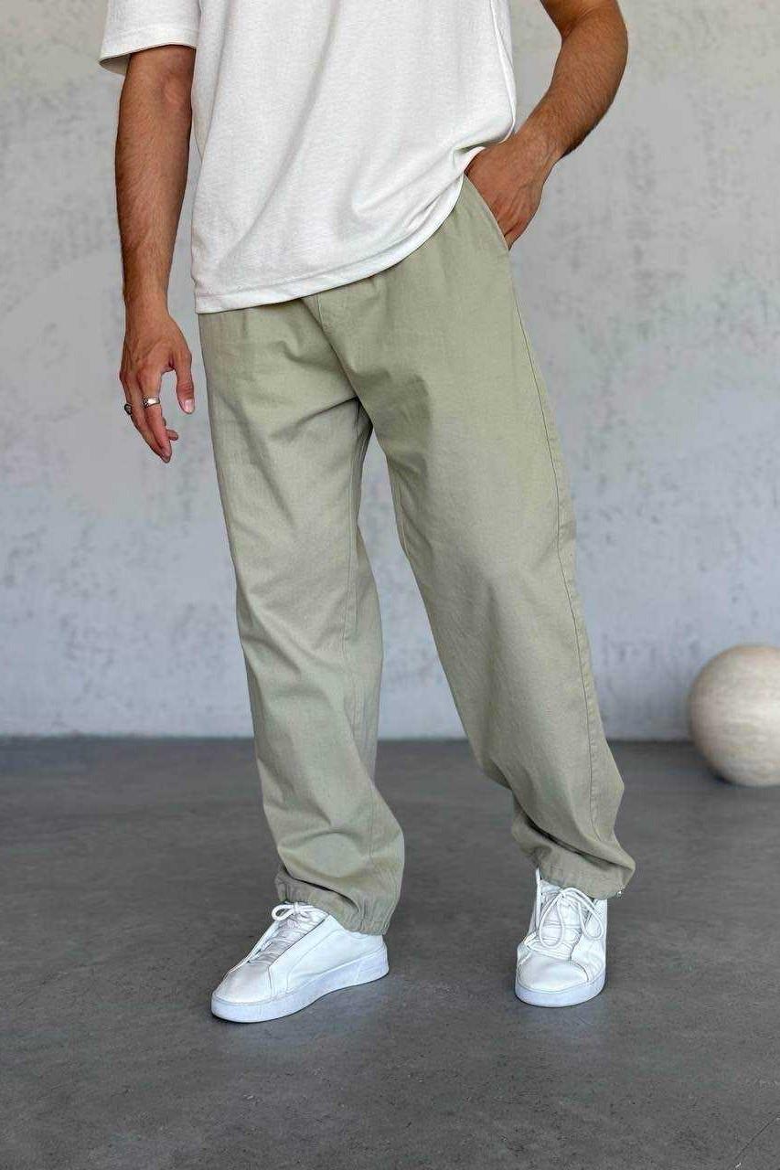 Wholesale Men's Mint Baggy Pants 1504W26-PNT5078