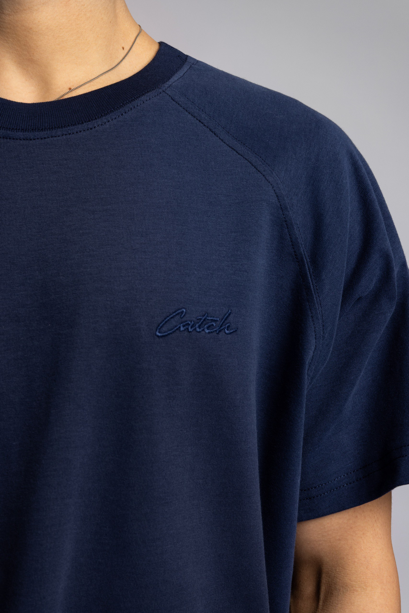 Wholesale Men's Navy Basic T-shirt 1503W26-MRT-26013