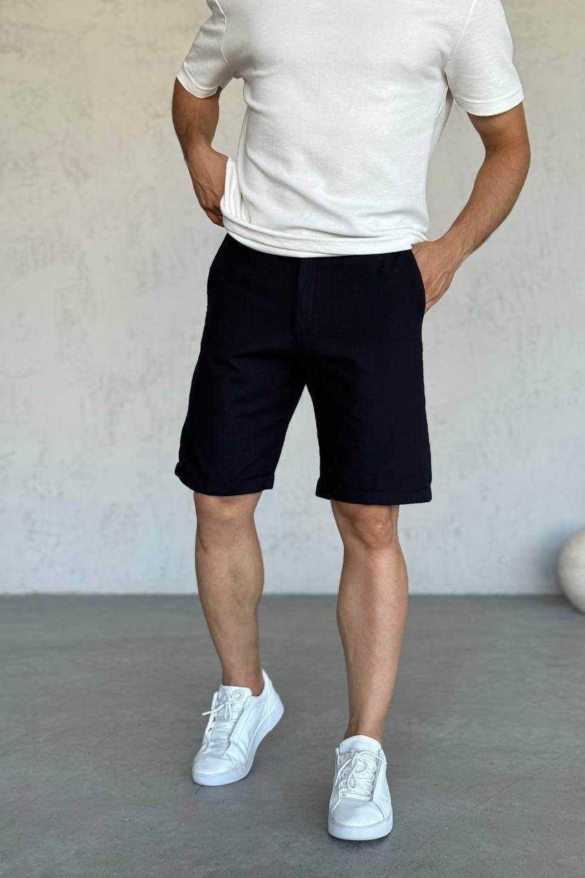 Wholesale Men's Navy Shorts 1504W26-PNT5069