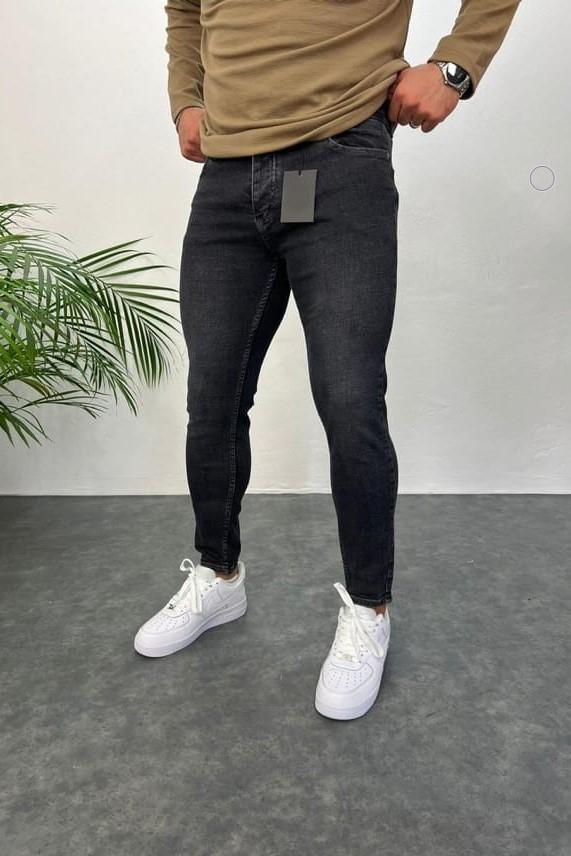 Wholesale Men's Navy Slim Fit Jeans 1504W26-PNT2220