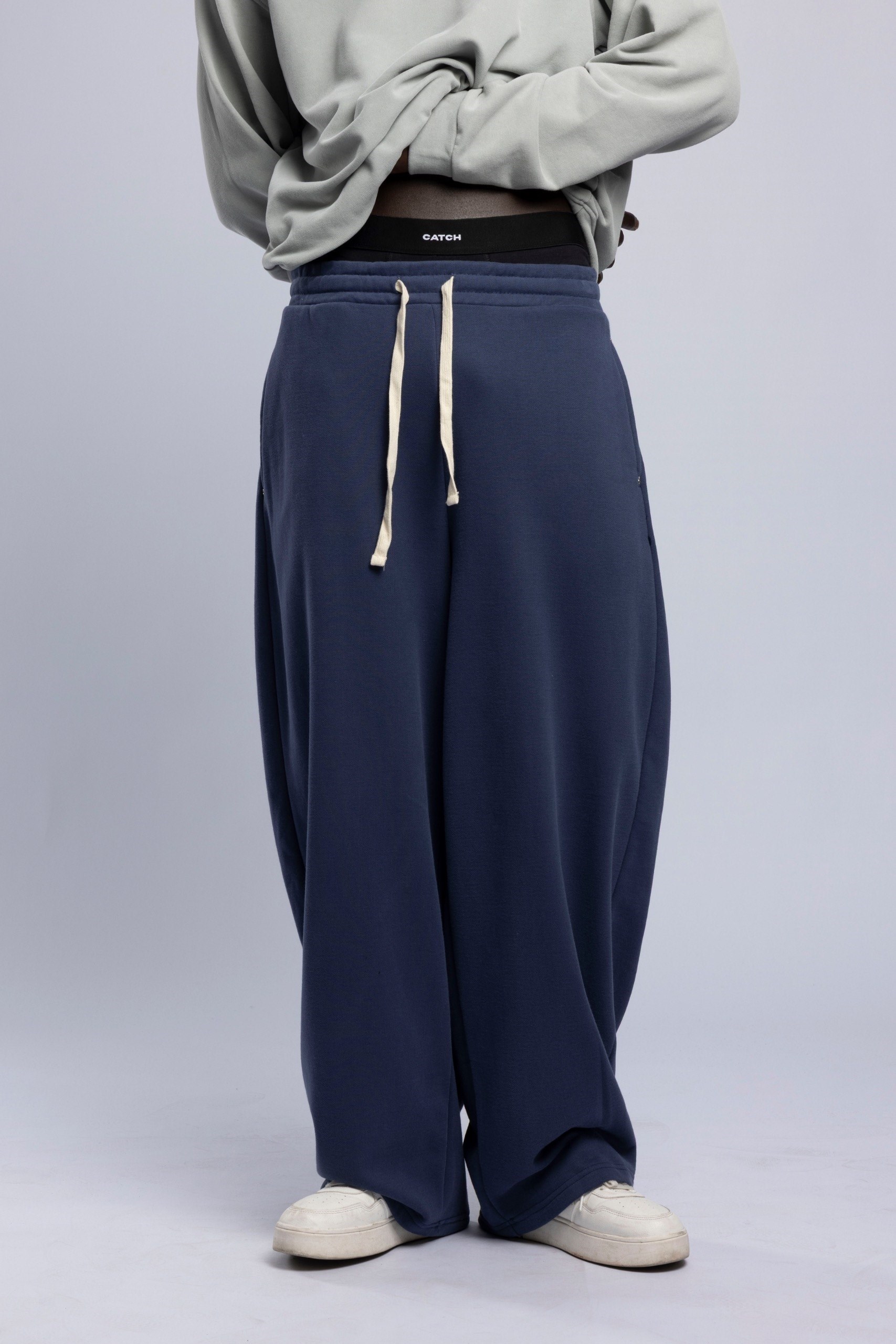 Wholesale Men's Navy Sweat Pants 1503FW27-MRT-6725