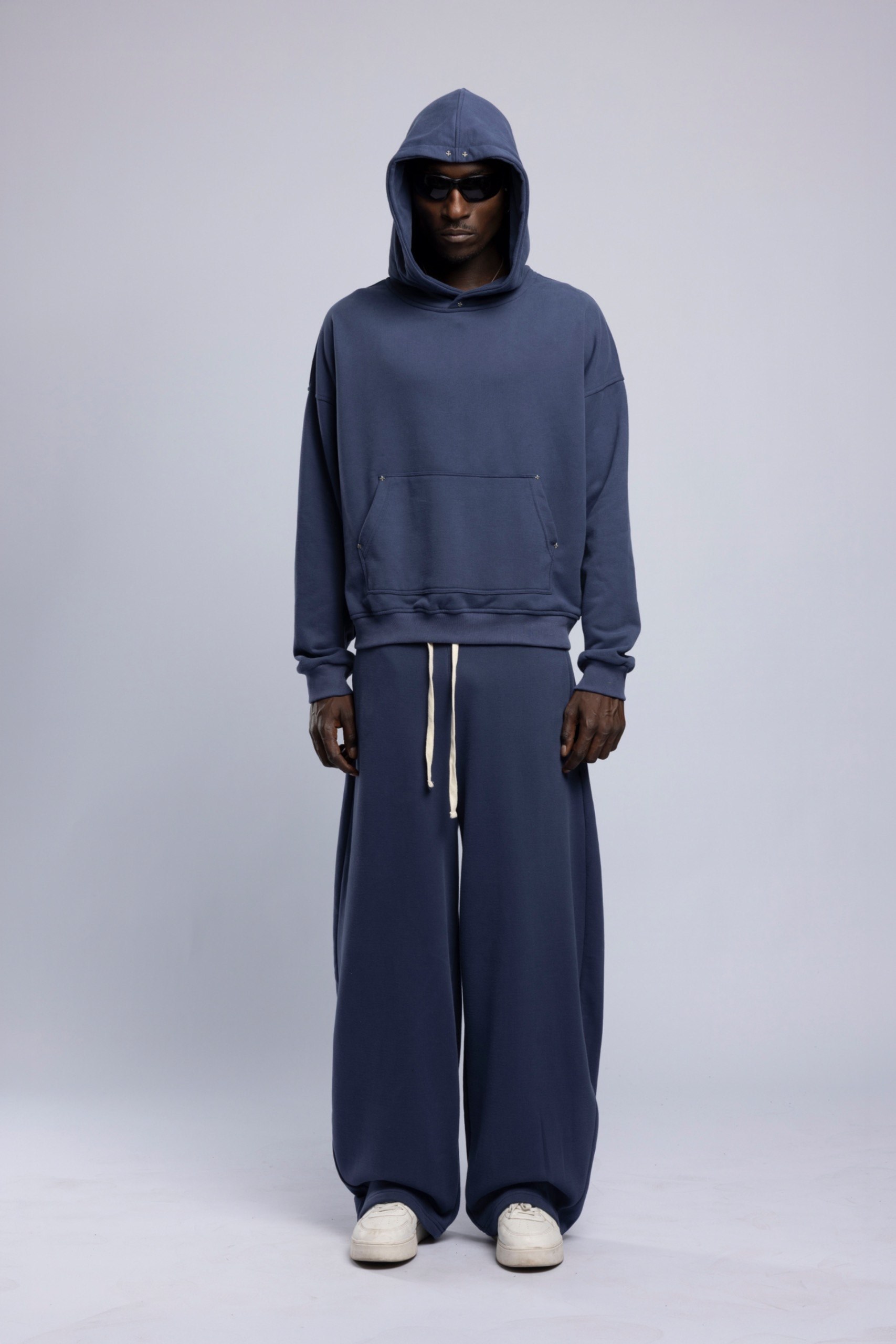 Wholesale Men's Navy Sweatshirt  1503FW27-MRT-4646