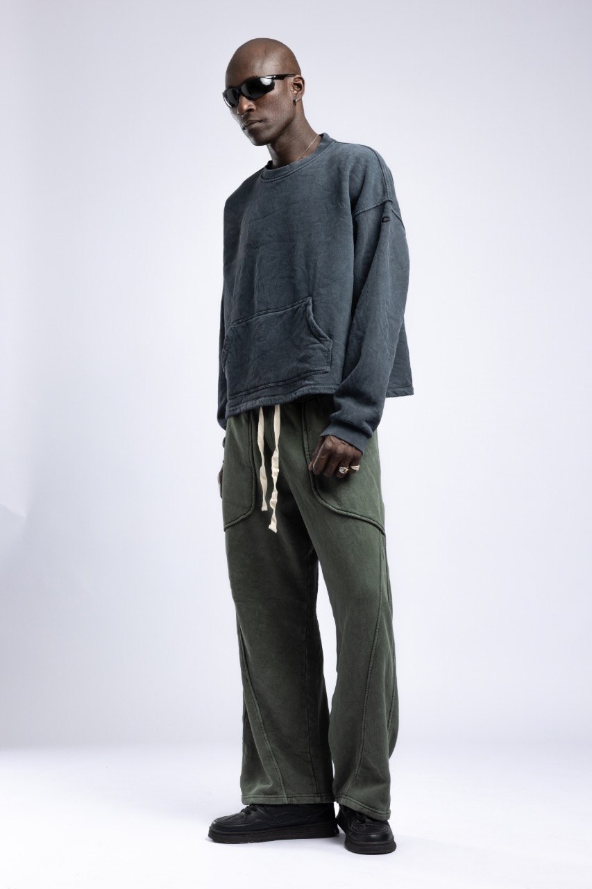 Wholesale Men's Navy Sweatshirt  1503FW27-MRT-4649