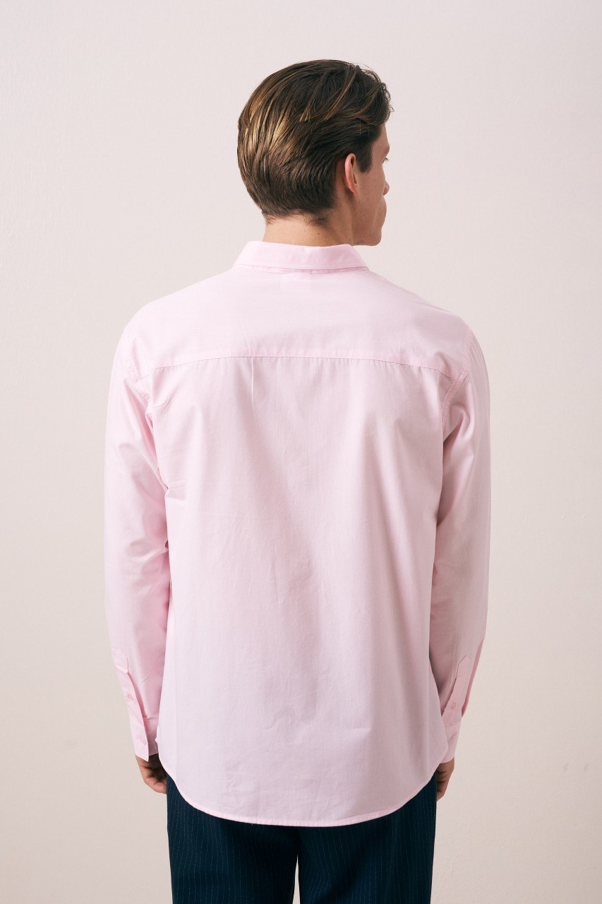 Wholesale Men's Pink Shirt 1609W26-6382 