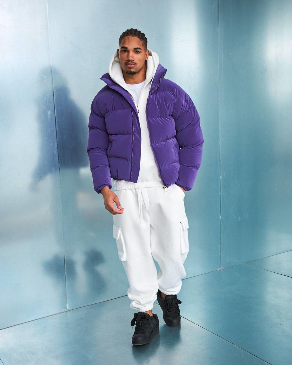 Wholesale Men's Purple Coat  1603W26-M1034 