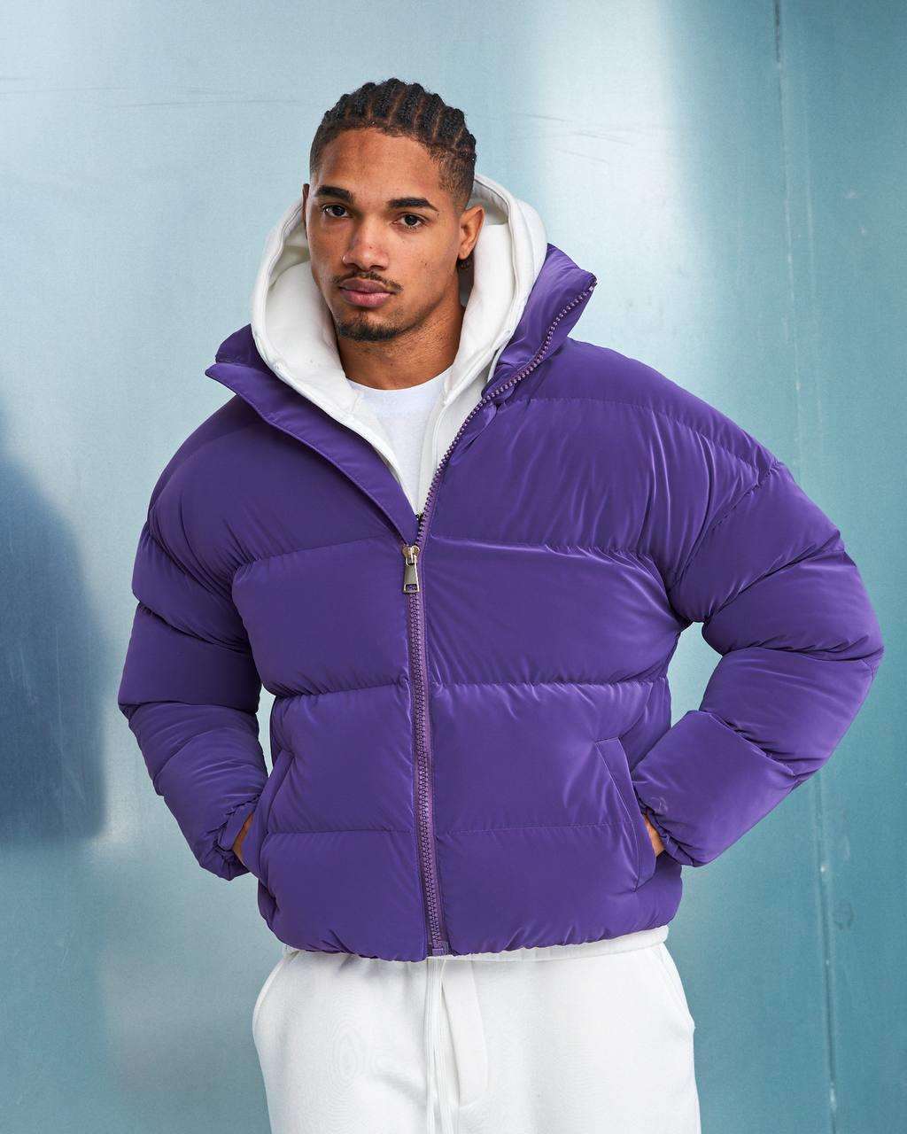 Wholesale Men's Purple Coat  1603W26-M1034 