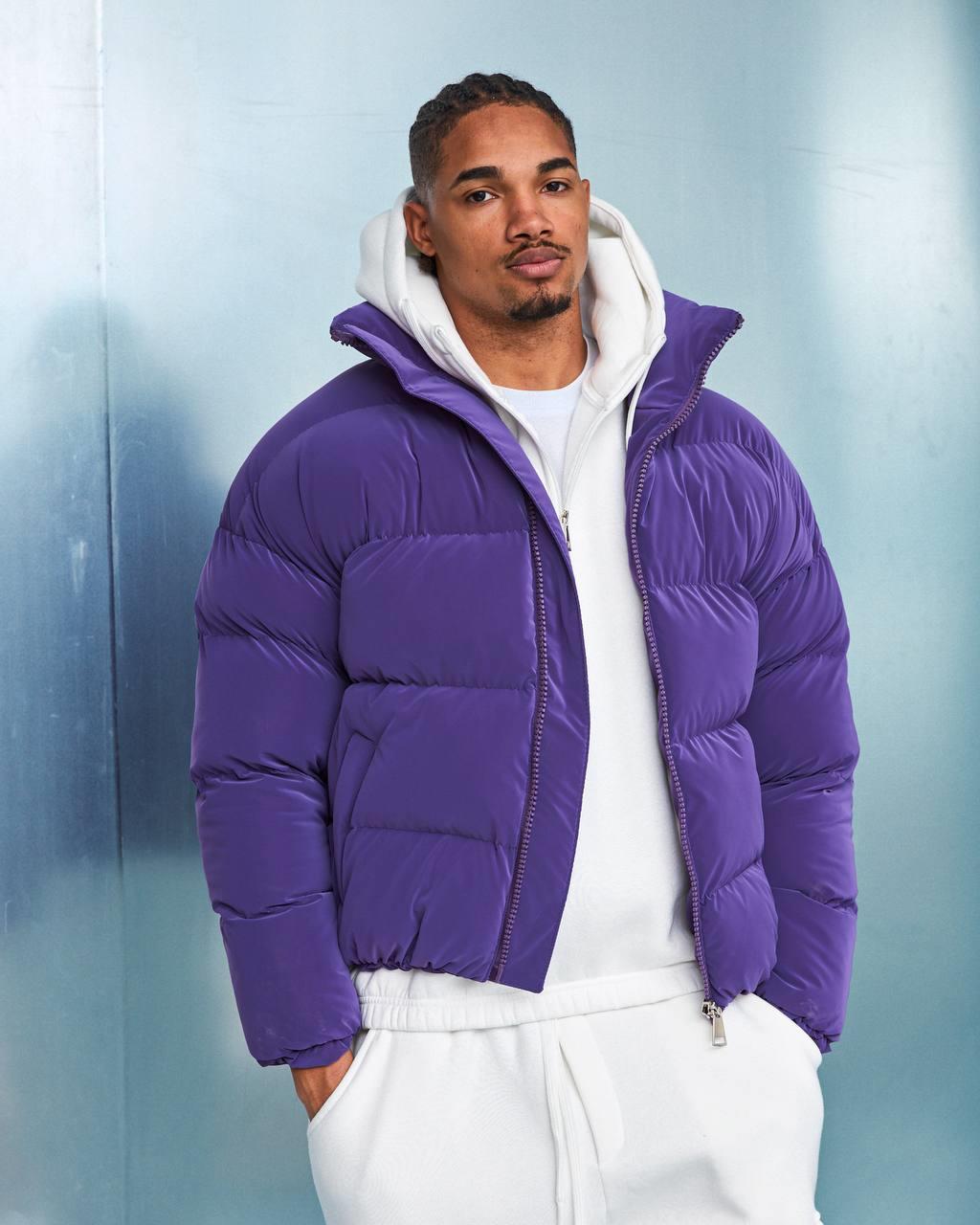 Wholesale Men's Purple Coat  1603W26-M1034 