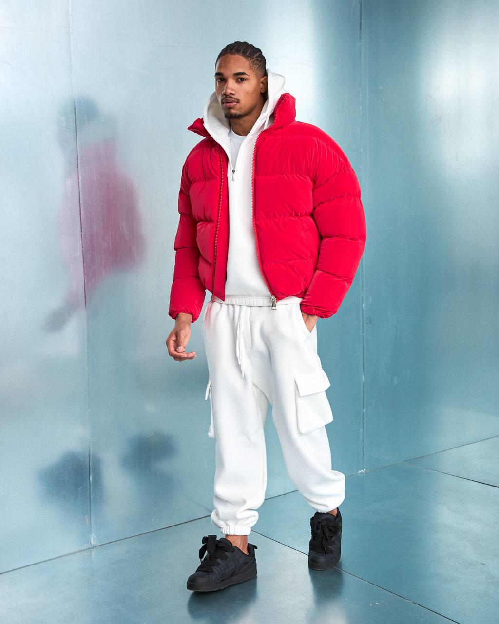 Wholesale Men's Red Coat  1603W26-M1034 