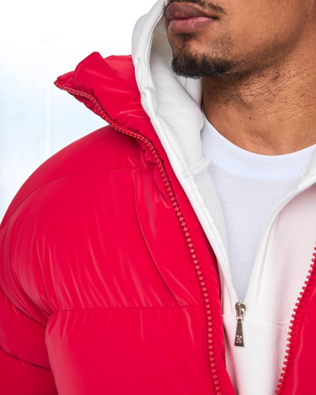 Wholesale Men's Red Coat  1603W26-M1034 