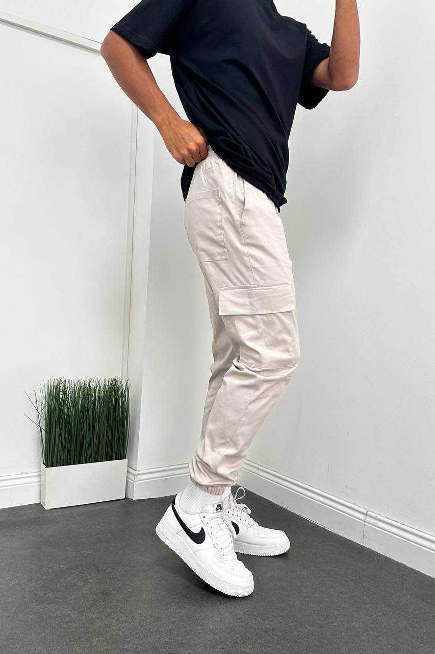 Wholesale Men's Stone Jogger Pants 1504W26-PNT5018