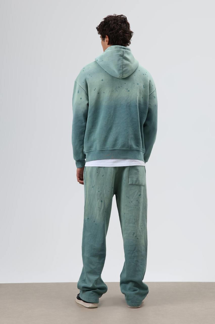 Wholesale Men's Turquoise Oversize Tracksuit  1604W26-V90-16