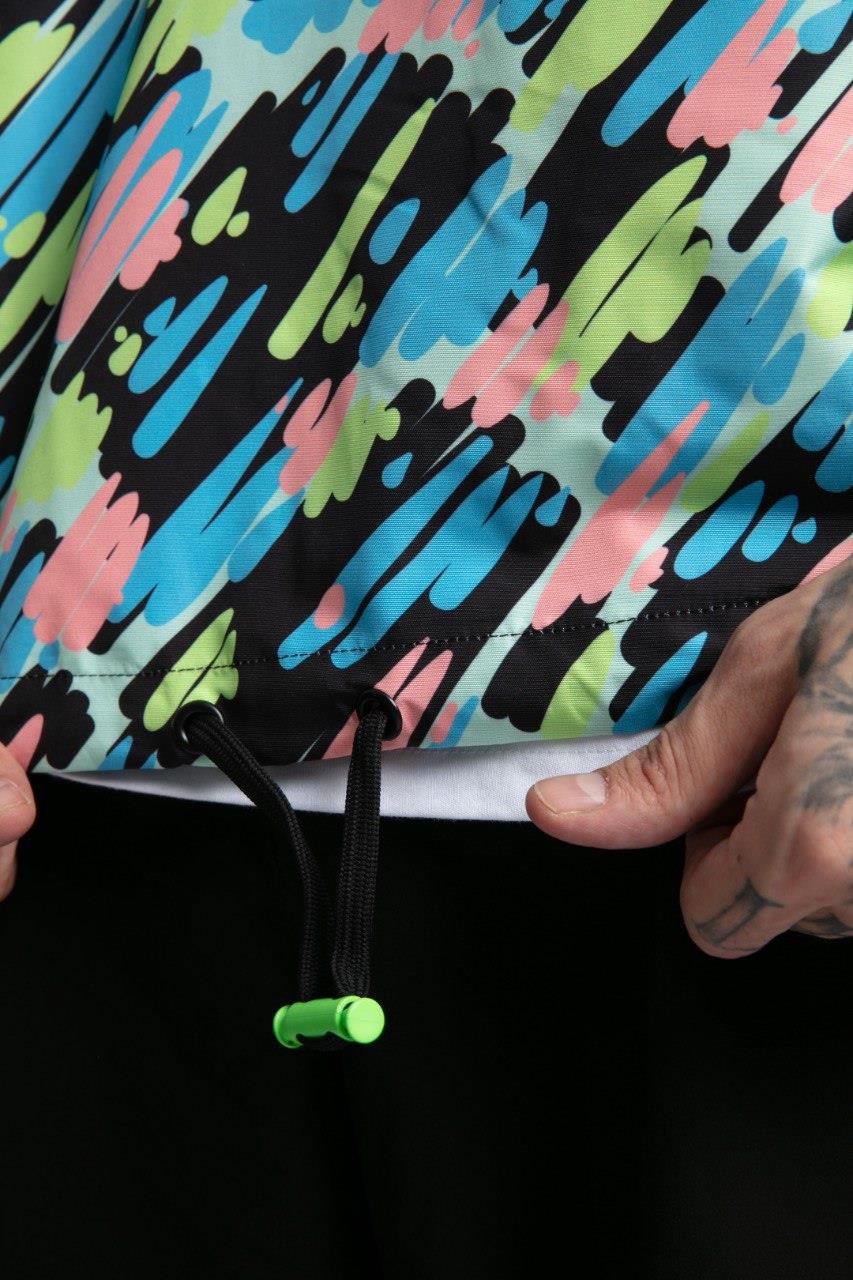 Wholesale Men's Turquoise Rain Coat 1503W26-TA-2312