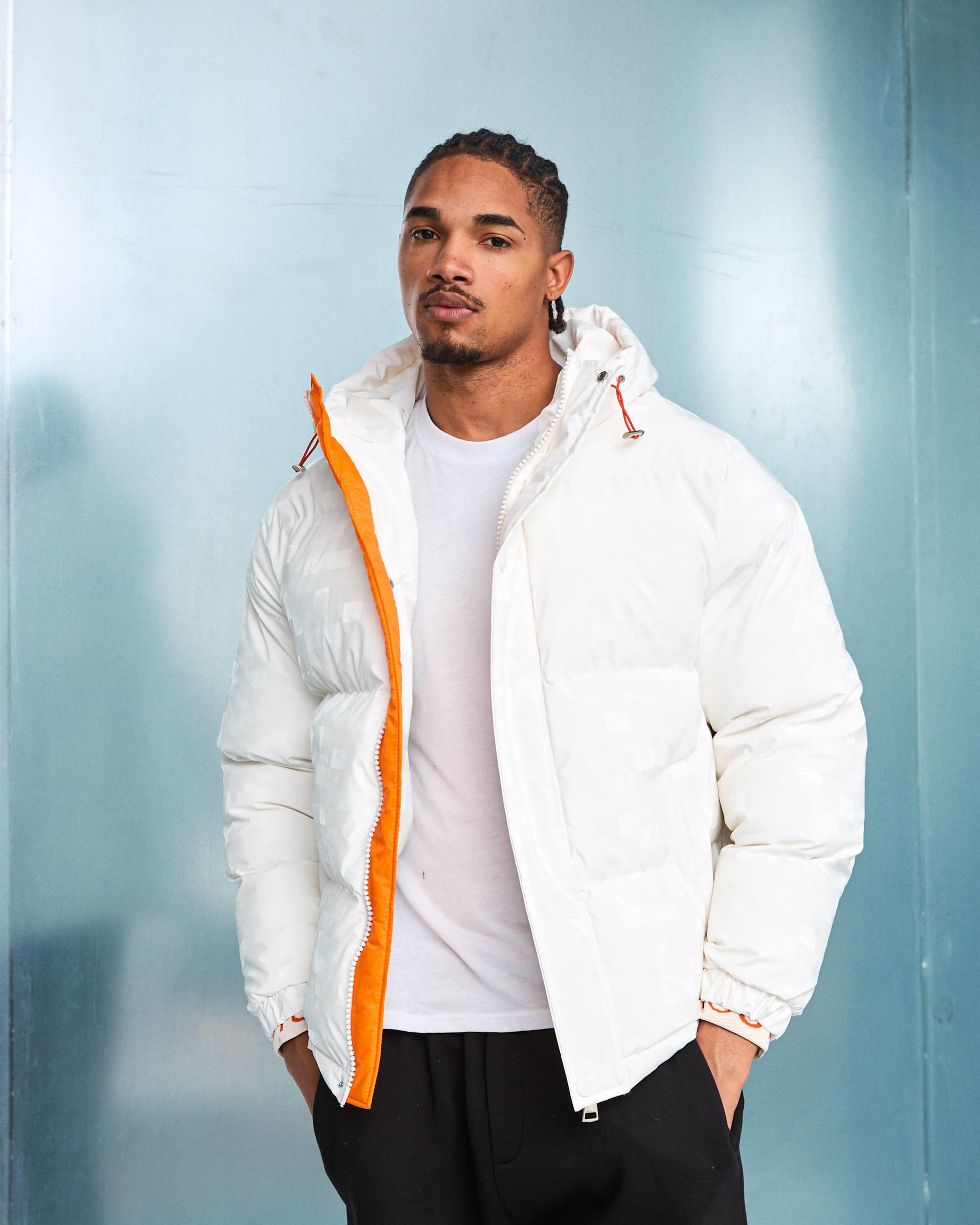 Wholesale Men's White Coat  1603W26-M1077