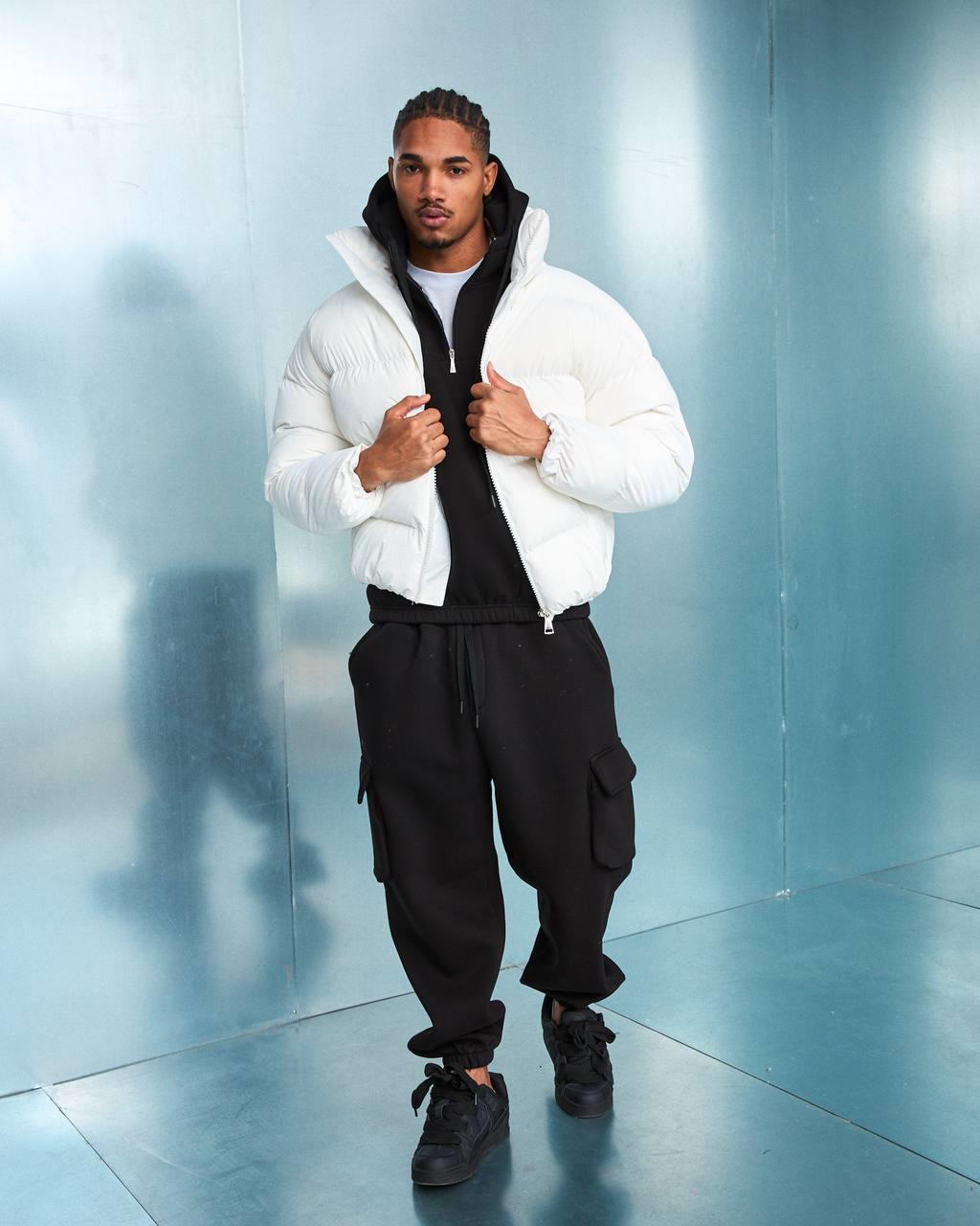 Wholesale Men's White Coat  1603W26-M1034 