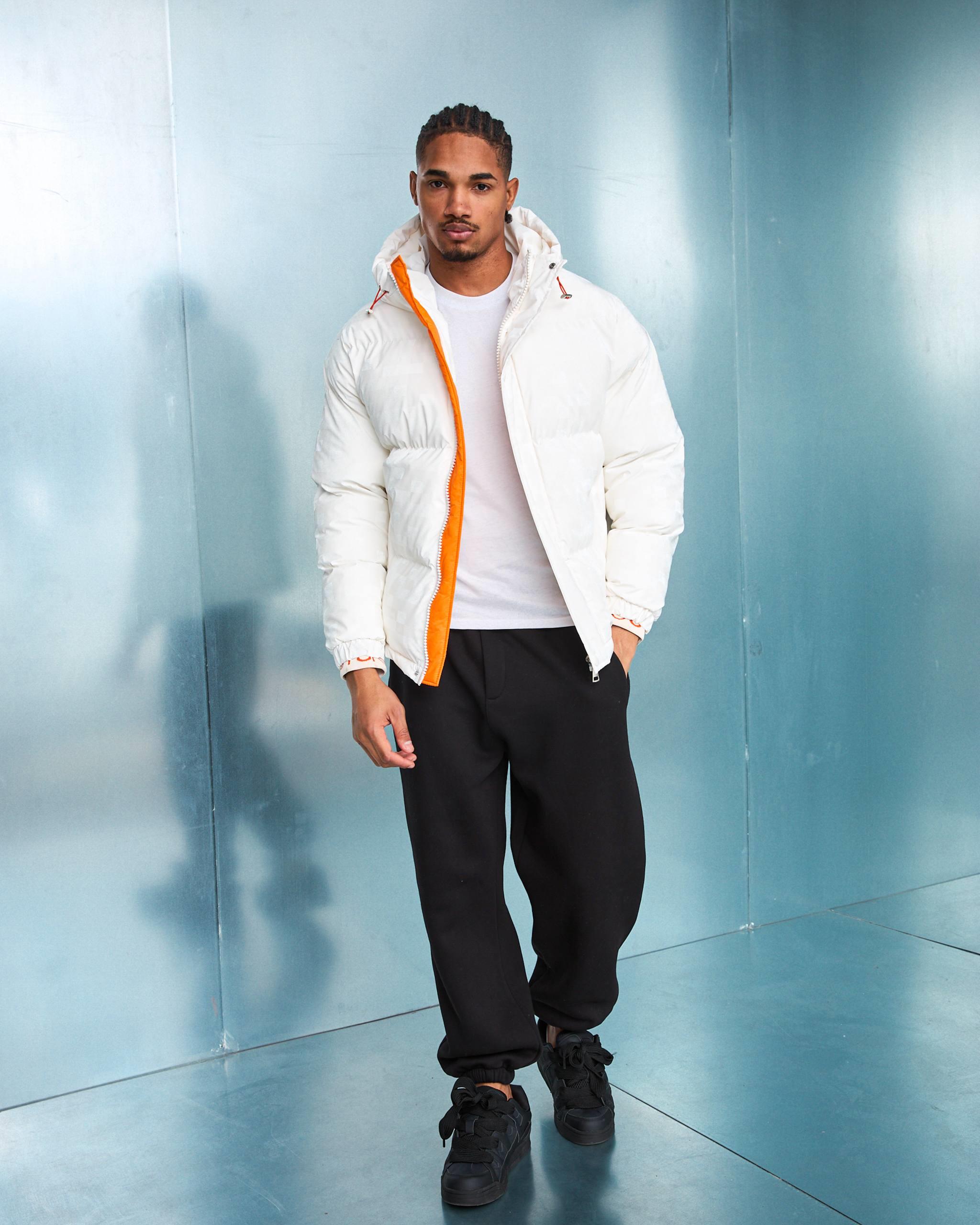 Wholesale Men's White Coat  1603W26-M1077