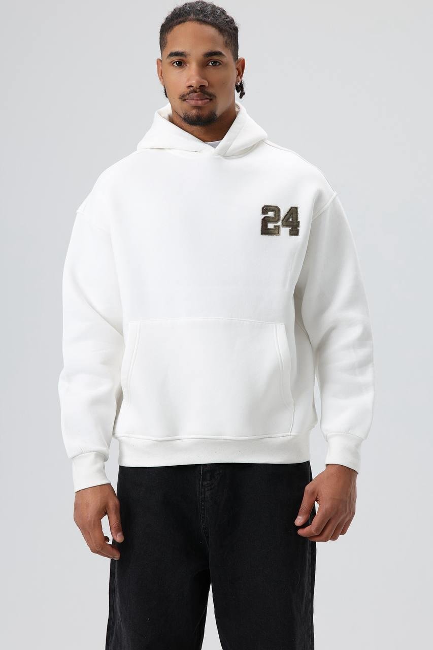 Wholesale Men's White Hoodie 1605W26-E71-110