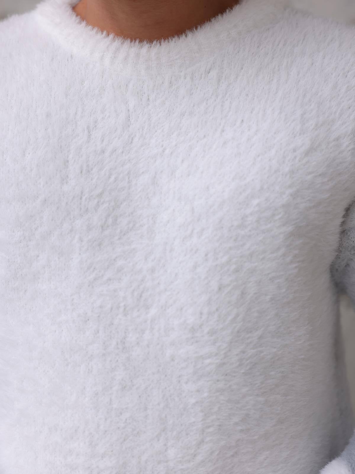 Wholesale Men's White Sweater 1603FW27-26TK015