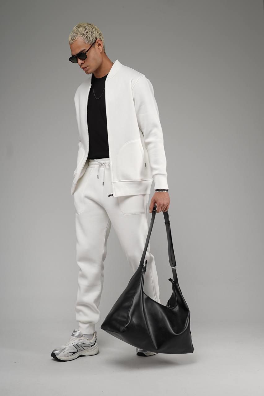 Wholesale Men's White Tracksuit 1690W26-128