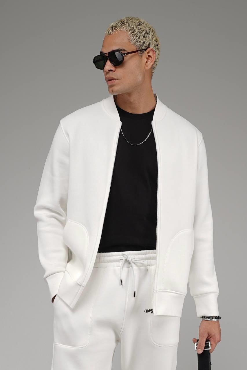 Wholesale Men's White Tracksuit 1690W26-128