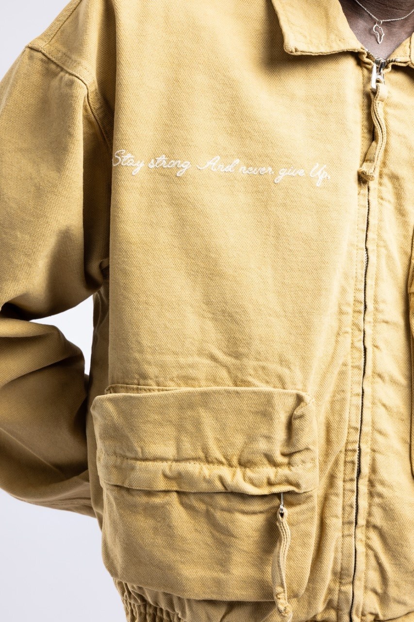 Wholesale Men's Yellow Jean Jackets 1503FW27-4645