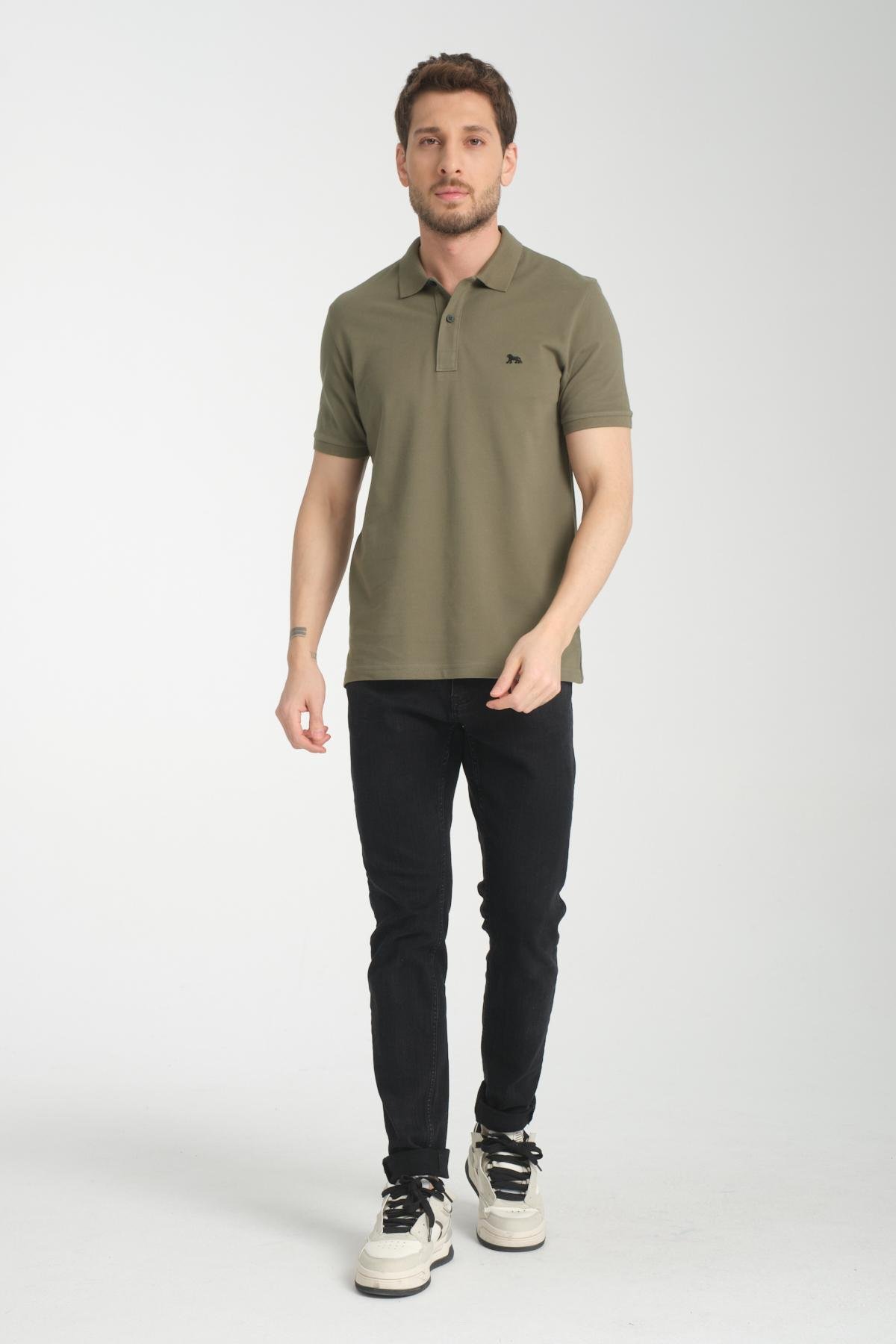 Wholesale Women Khaki  T-shirt 736179