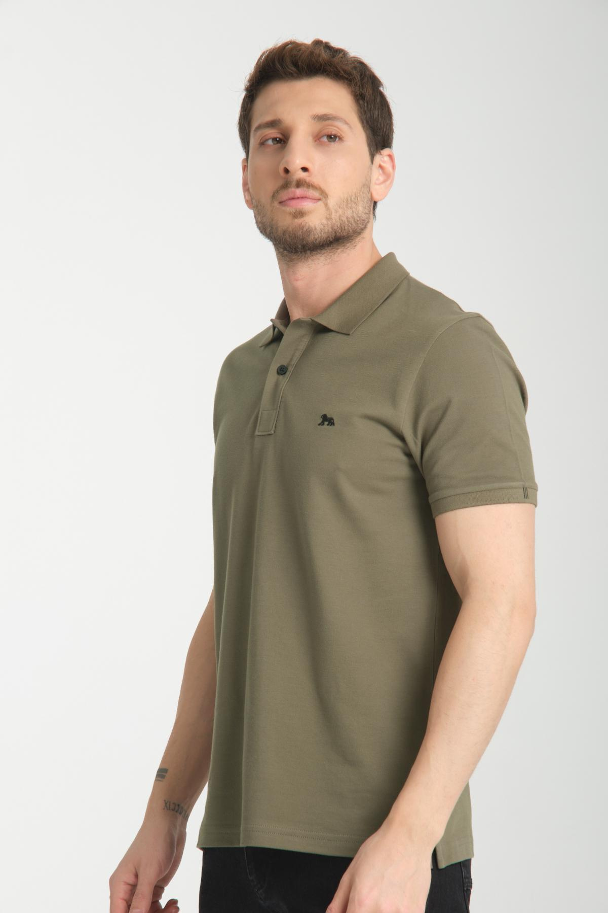 Wholesale Women Khaki  T-shirt 736179