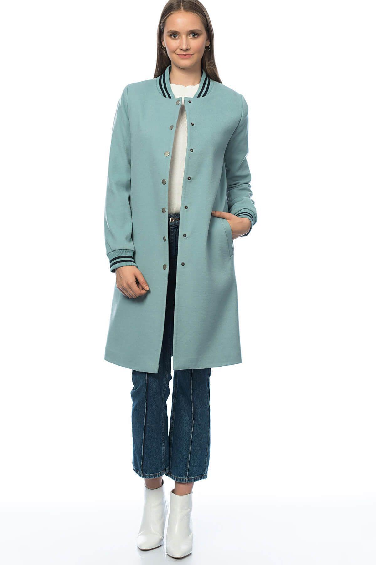 Wholesale Women's Baby Blue Coat