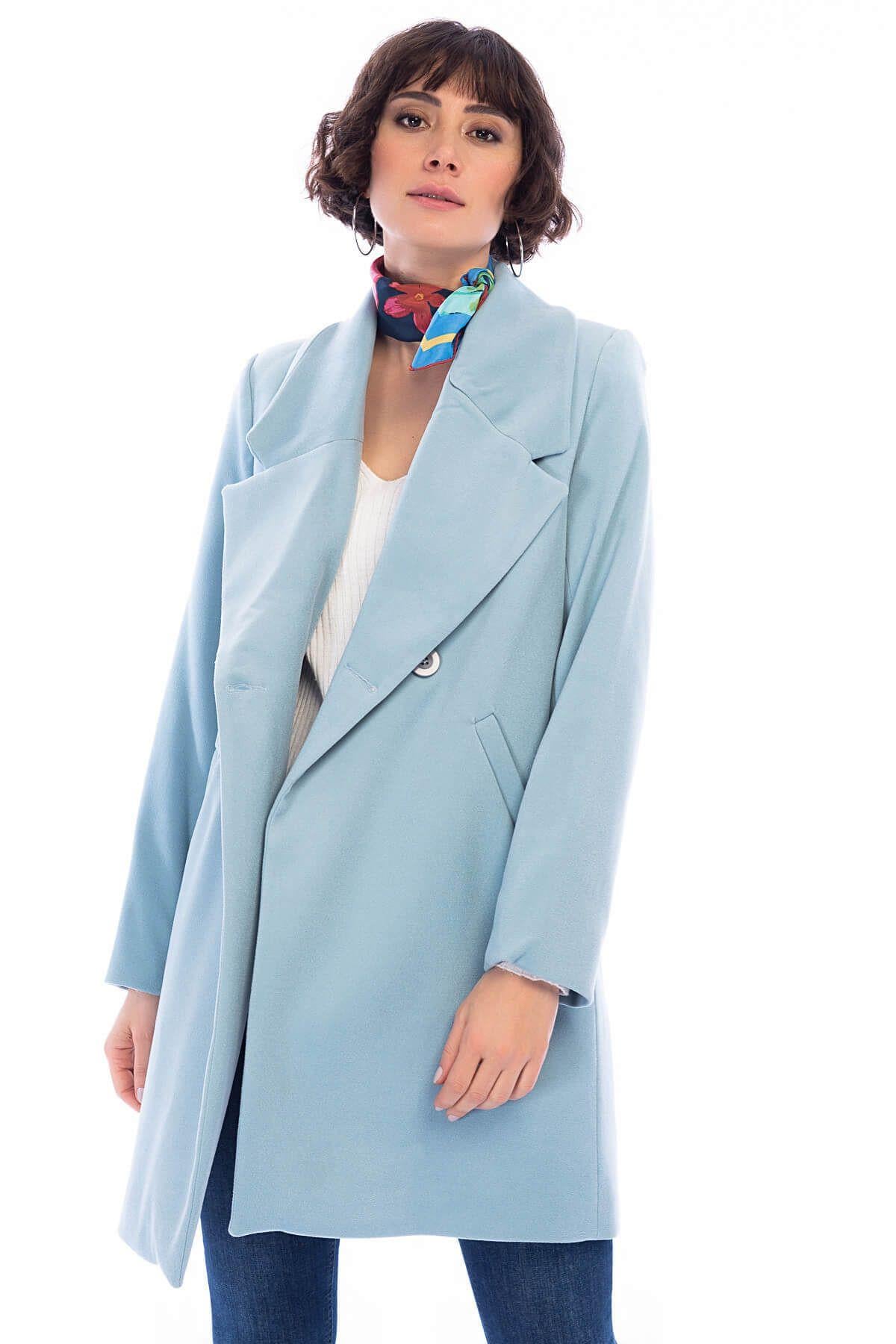 Wholesale Women's Baby Blue Coat