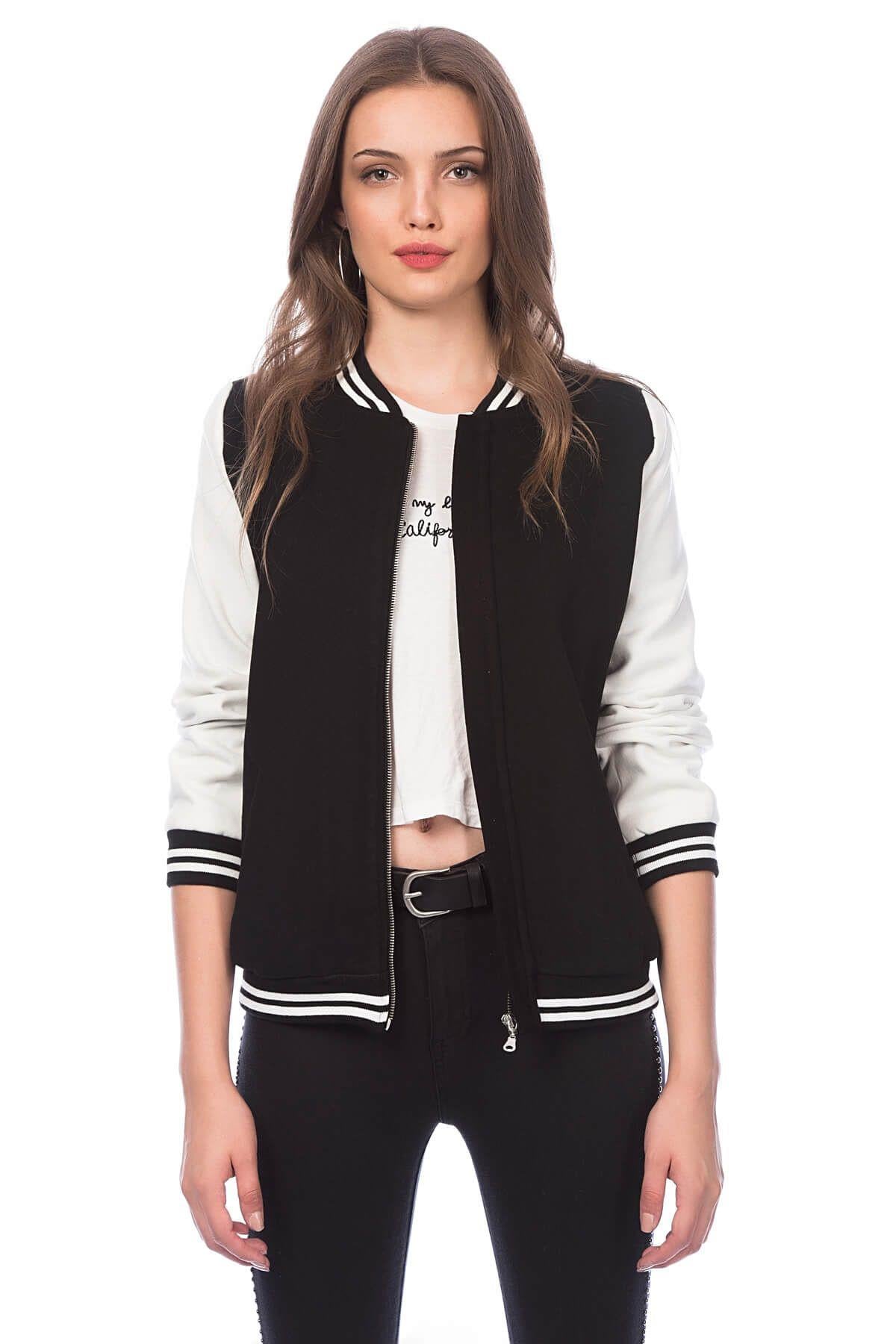 Wholesale Women's Black Bone Jacket