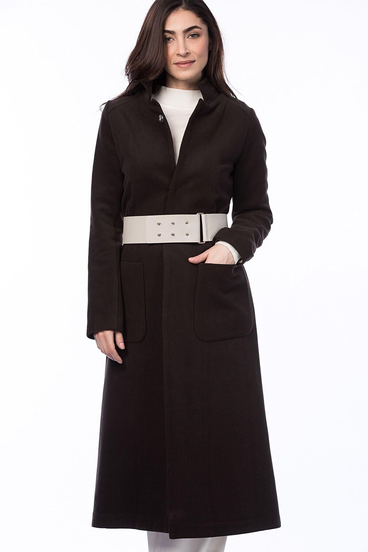 Wholesale Women's Brown Coat