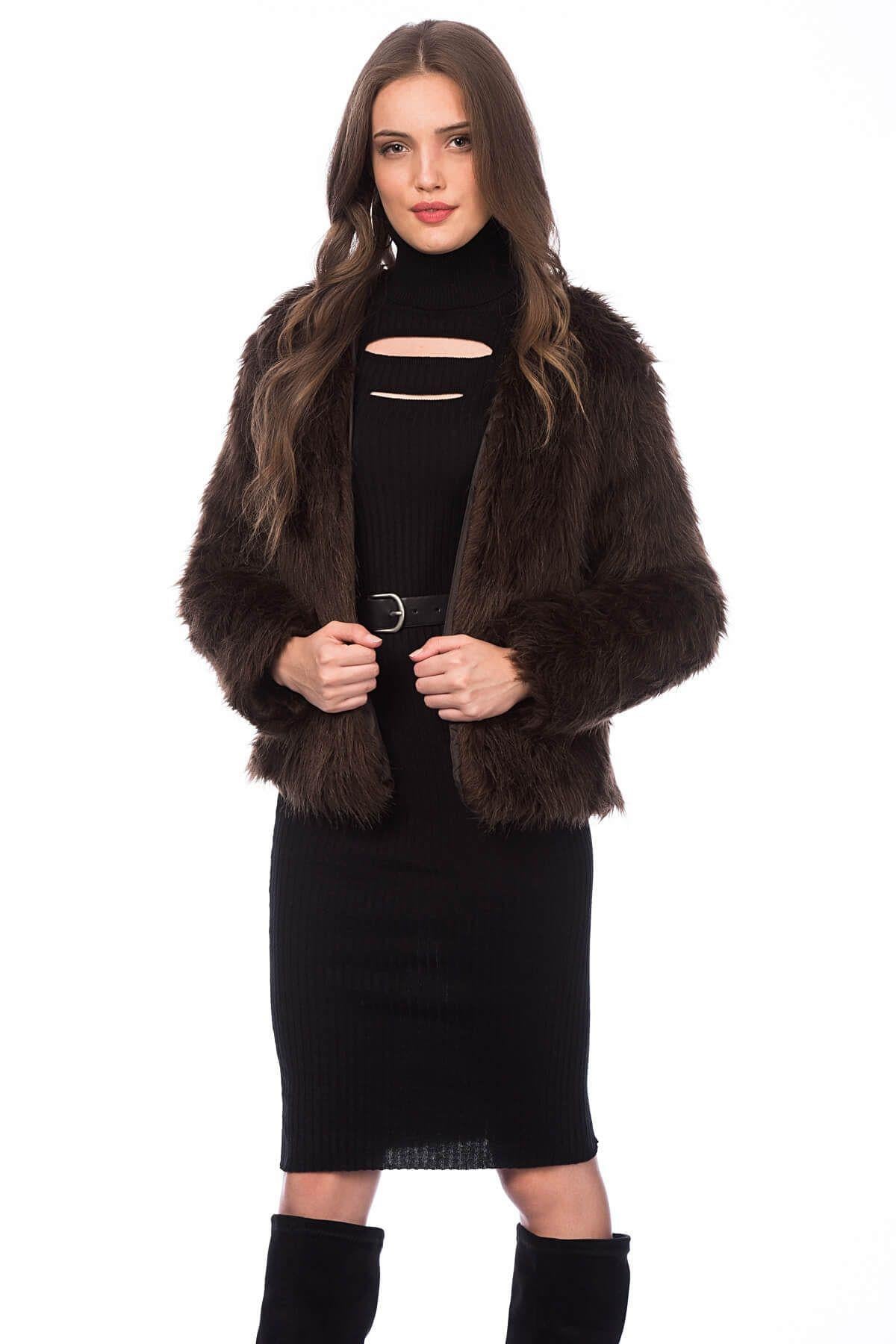 Wholesale Women's Brown Coat