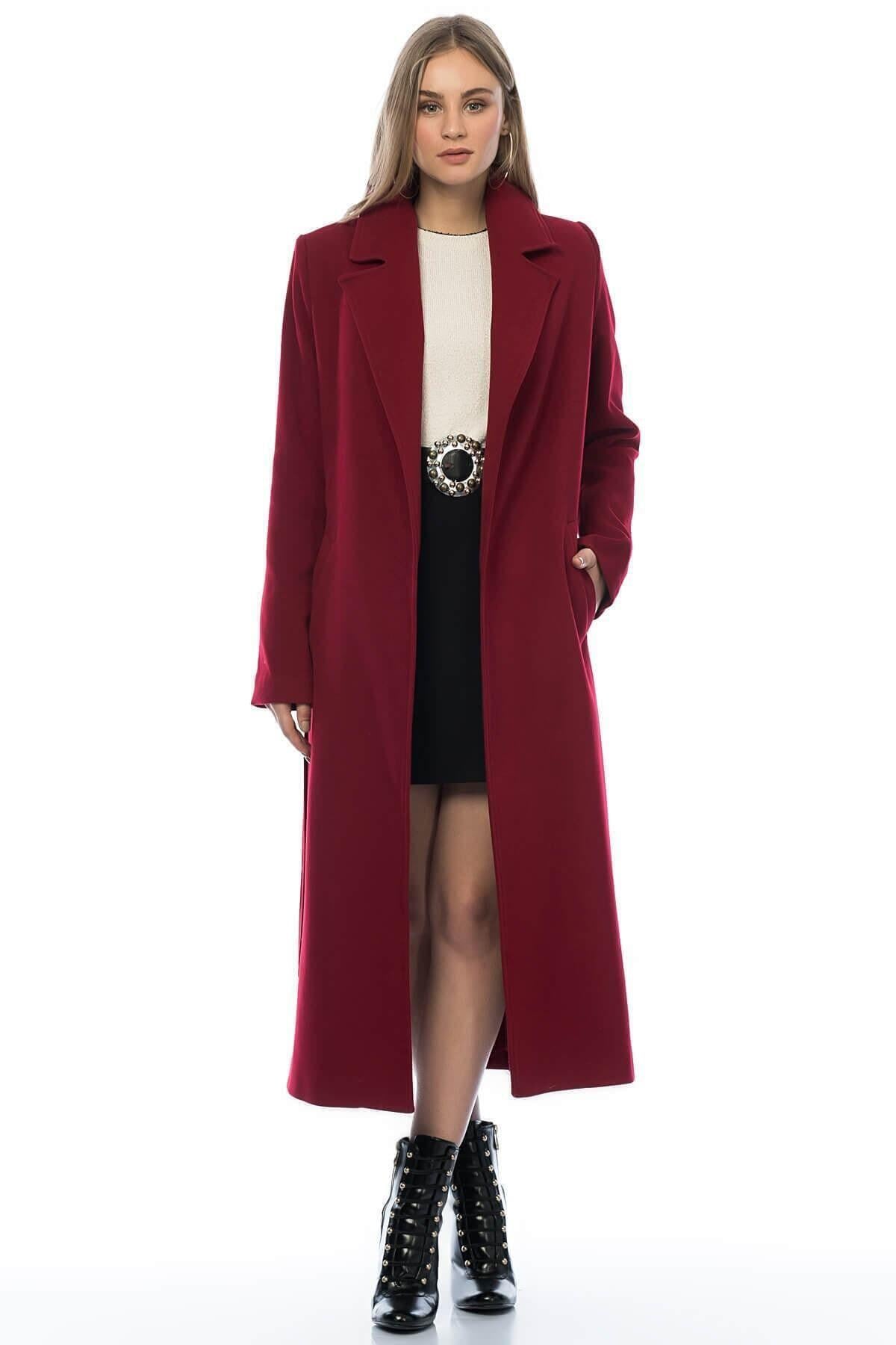 Wholesale Women's Burgundy Coat