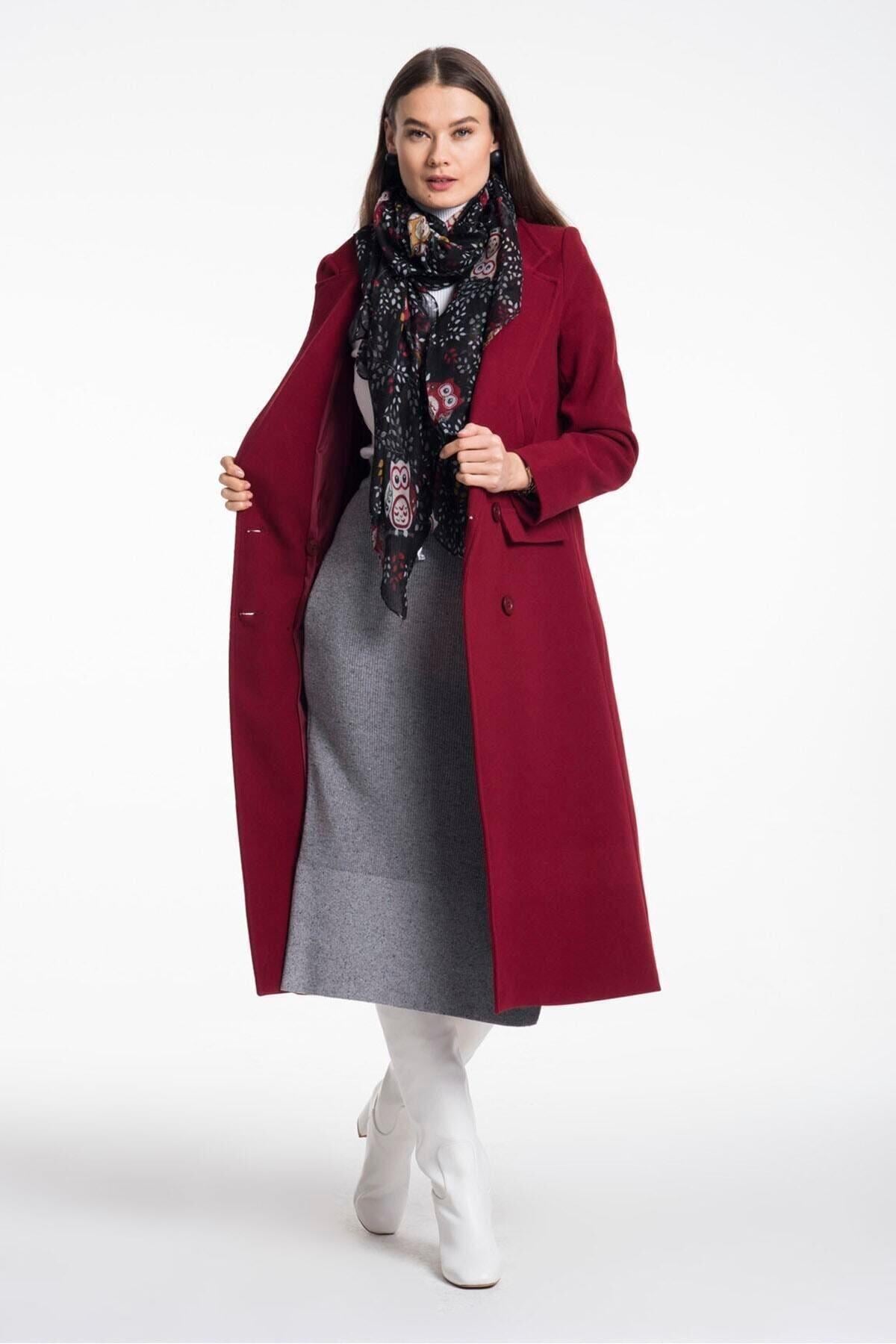 Wholesale Women's Burgundy Coat