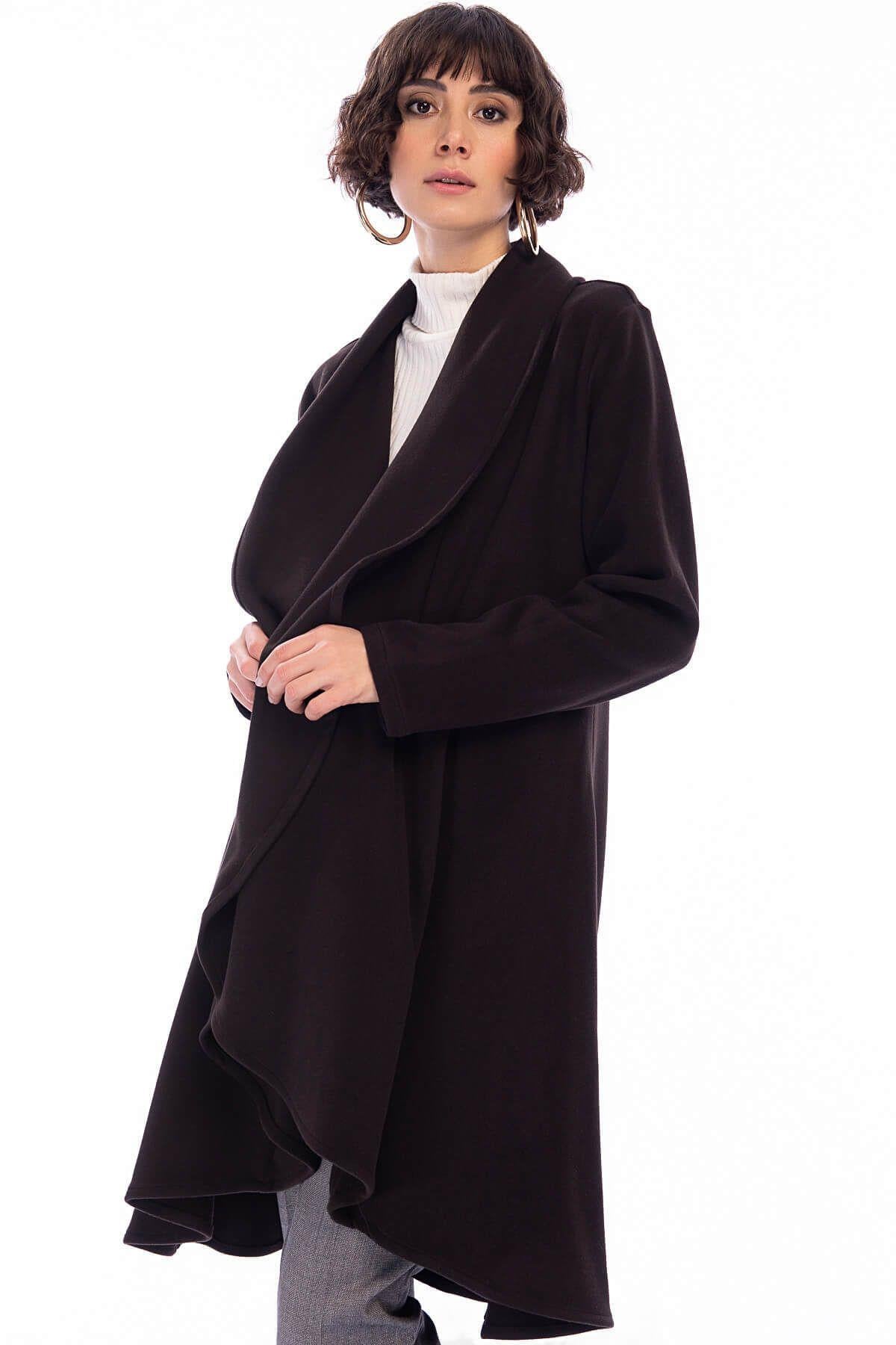 Wholesale Women's Dark Brown Coat