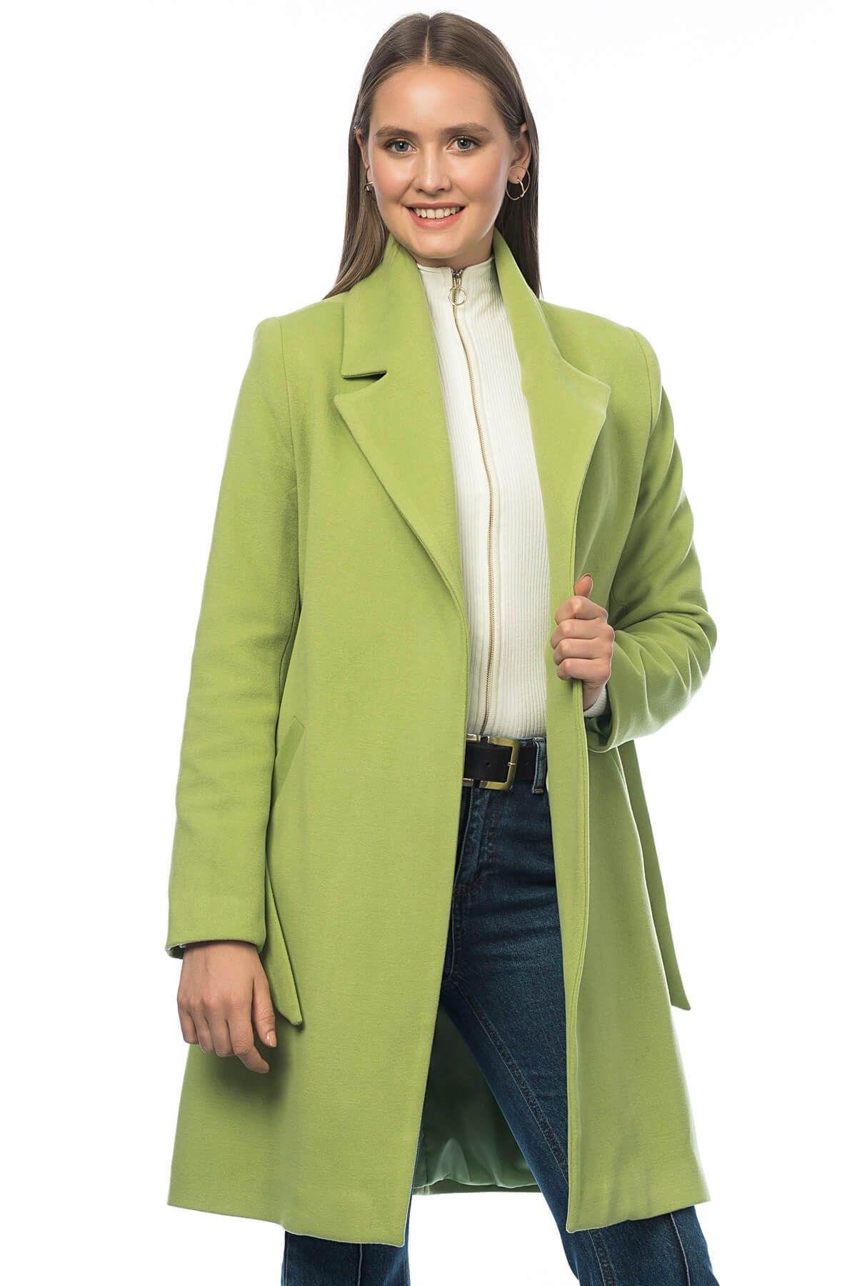Wholesale Women's Dark Pistachio Coat