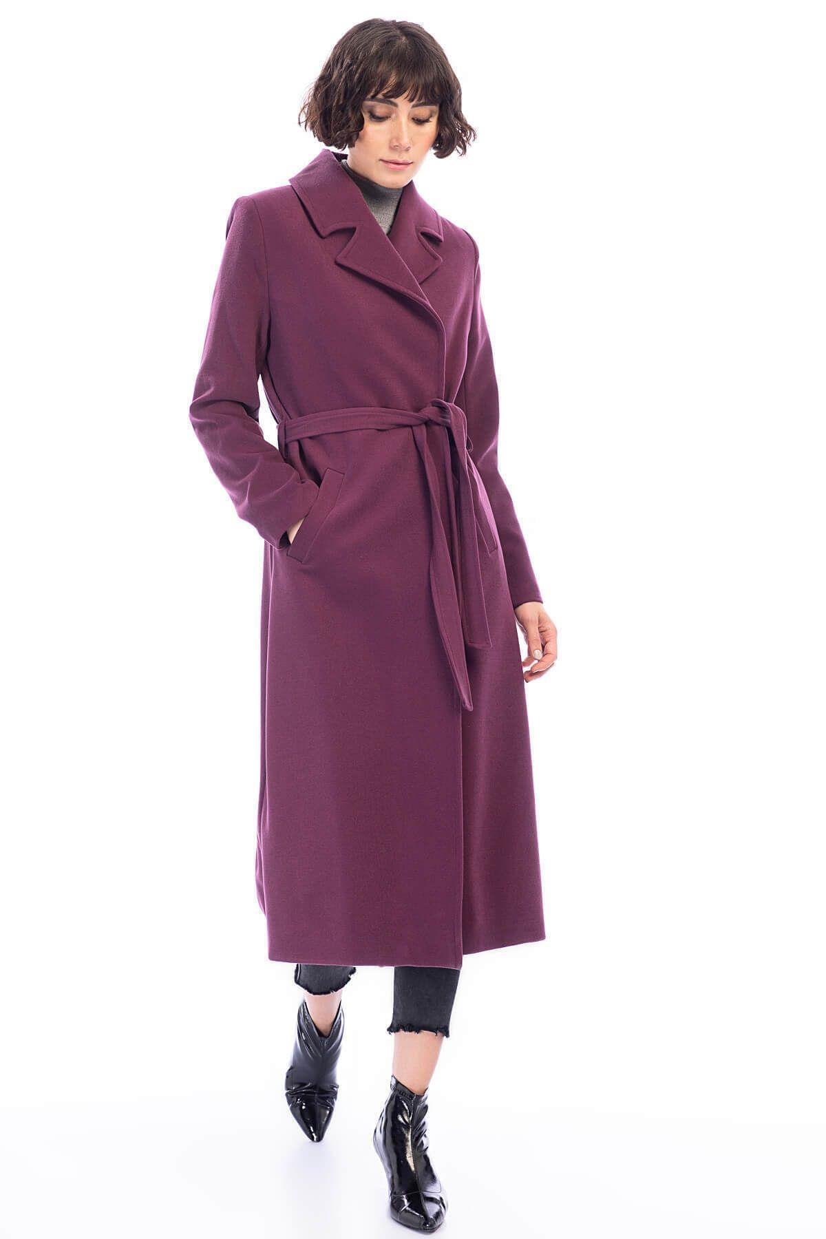 Wholesale Women's Dark Plum Coat