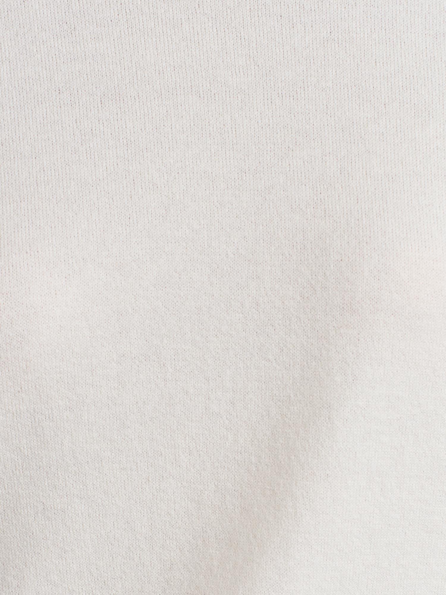 Wholesale Women's Ecru Crew-Neck Woolen Basic Knit Sweater 0431W26-10633