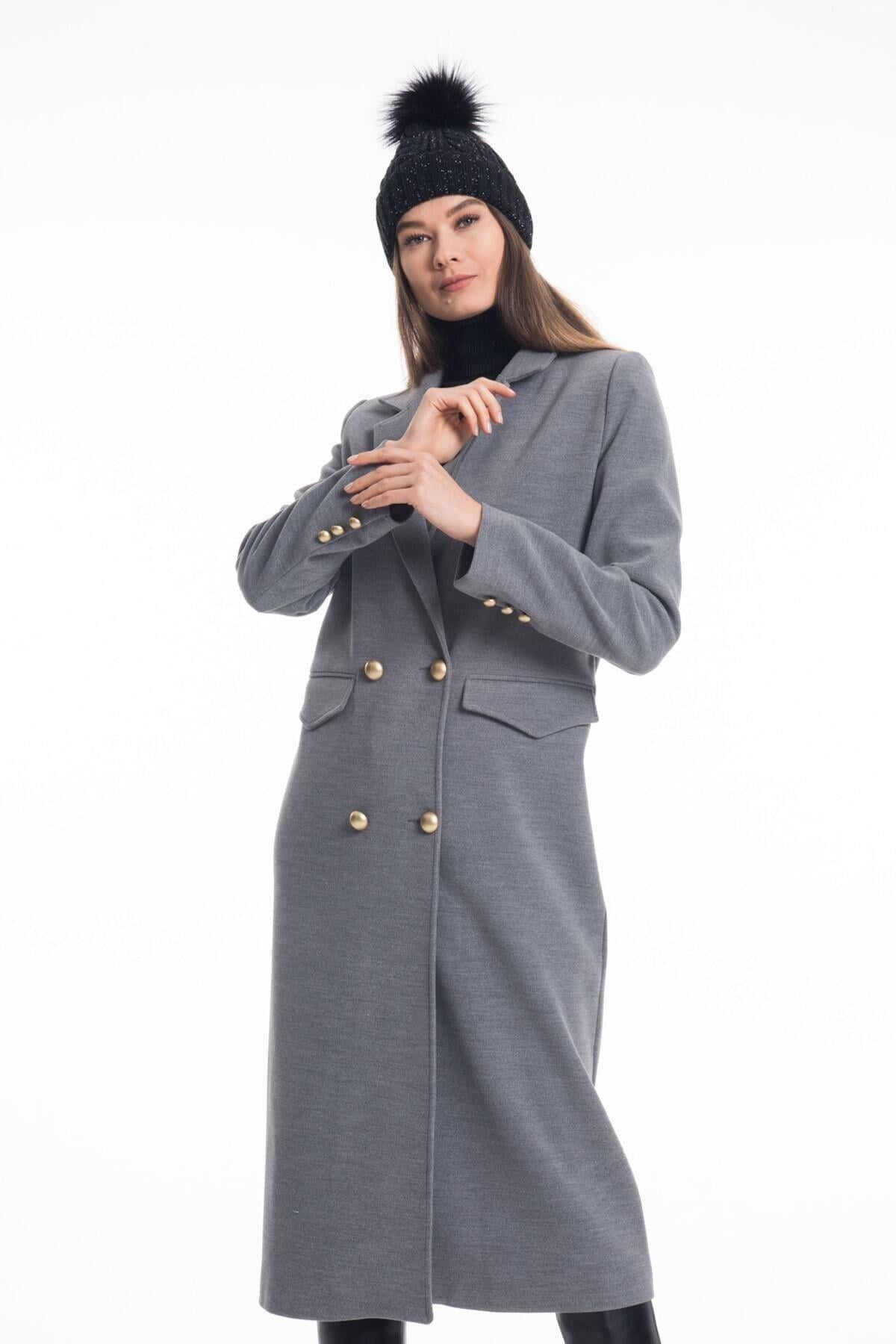 Wholesale Women's Grey Coat