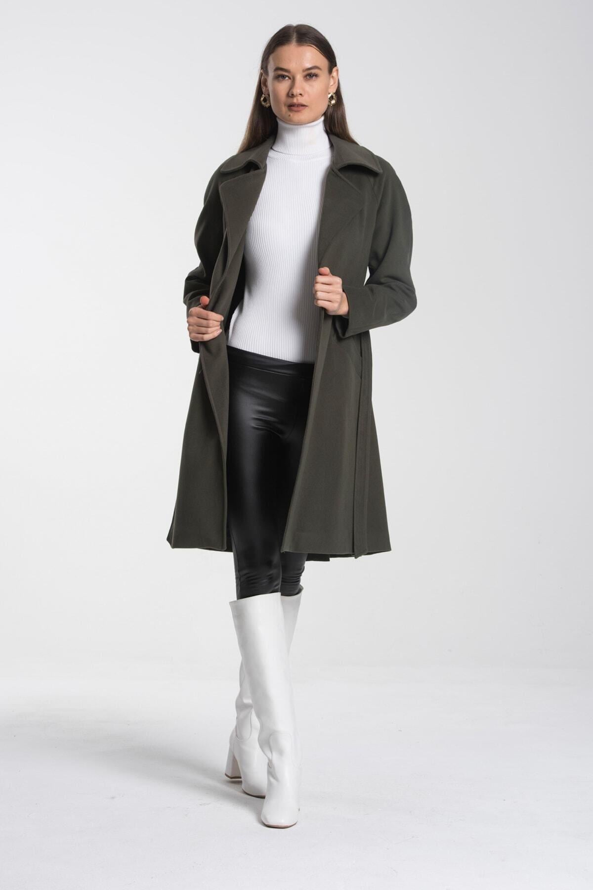 Wholesale Women's Khaki Coat