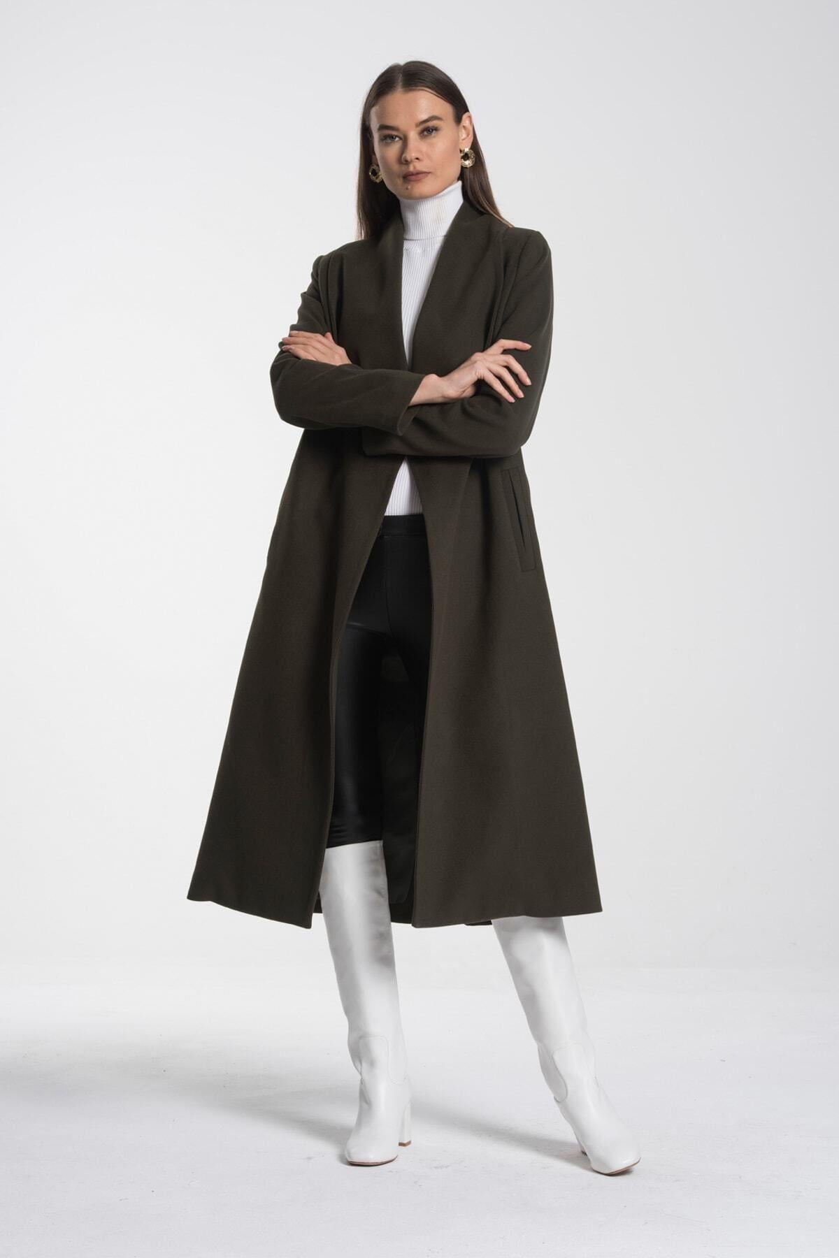 Wholesale Women's Khaki Coat