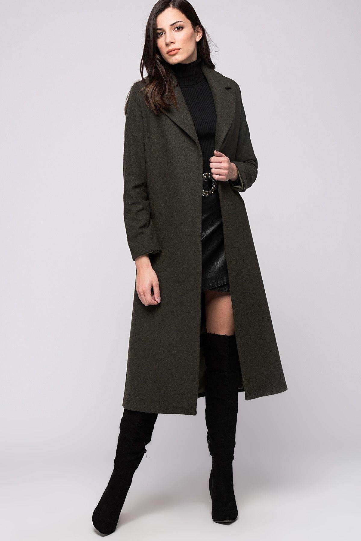 Wholesale Women's Khaki Coat