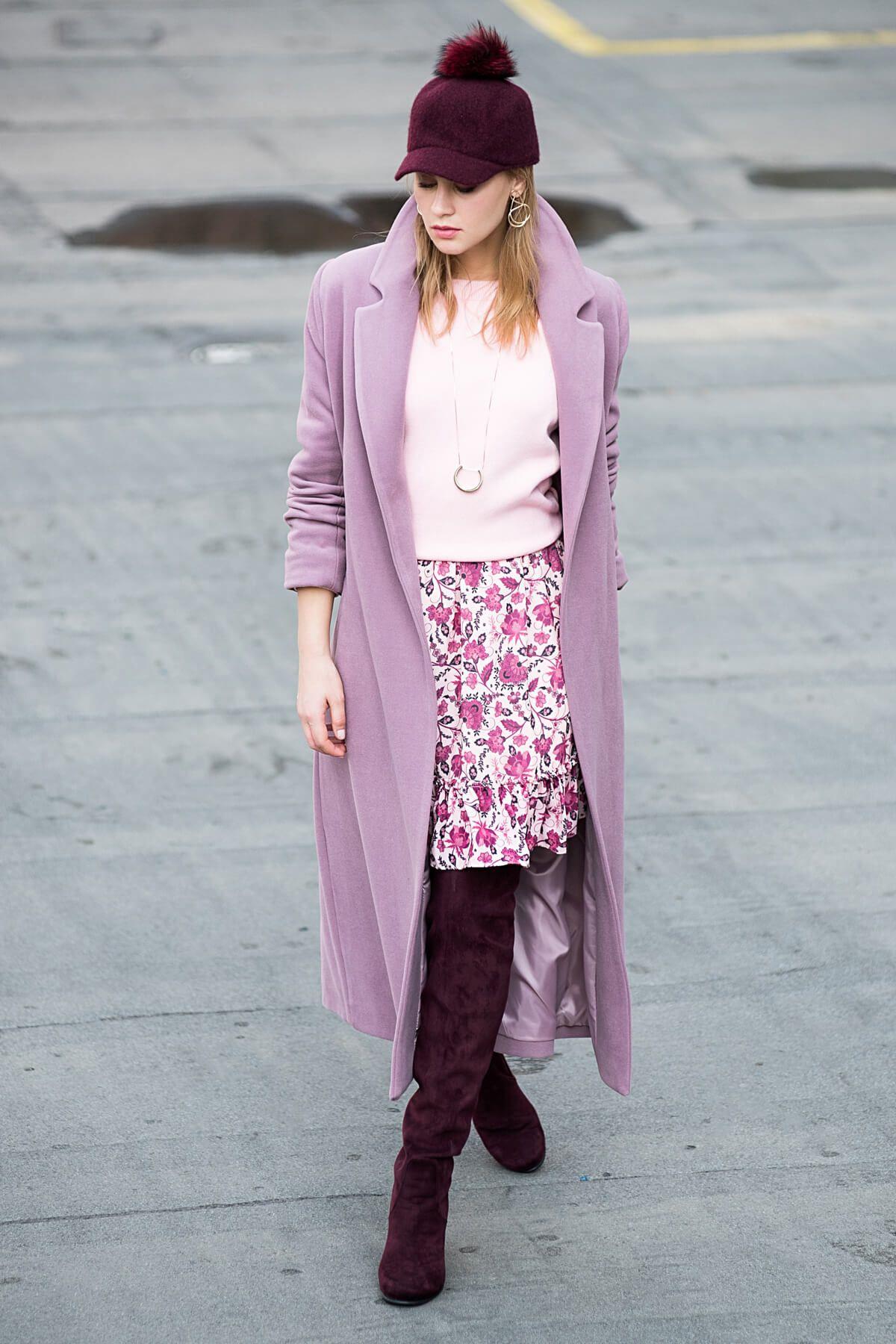 Wholesale Women's Light Lilac Coat