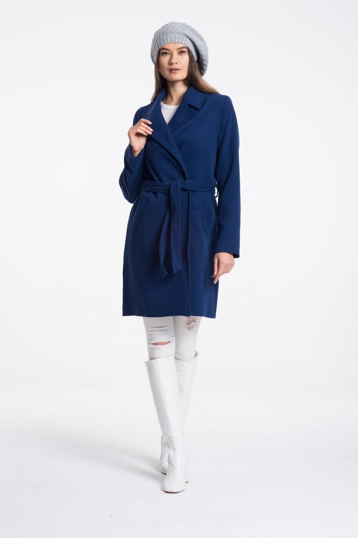 Wholesale Women's Light Navy Coat