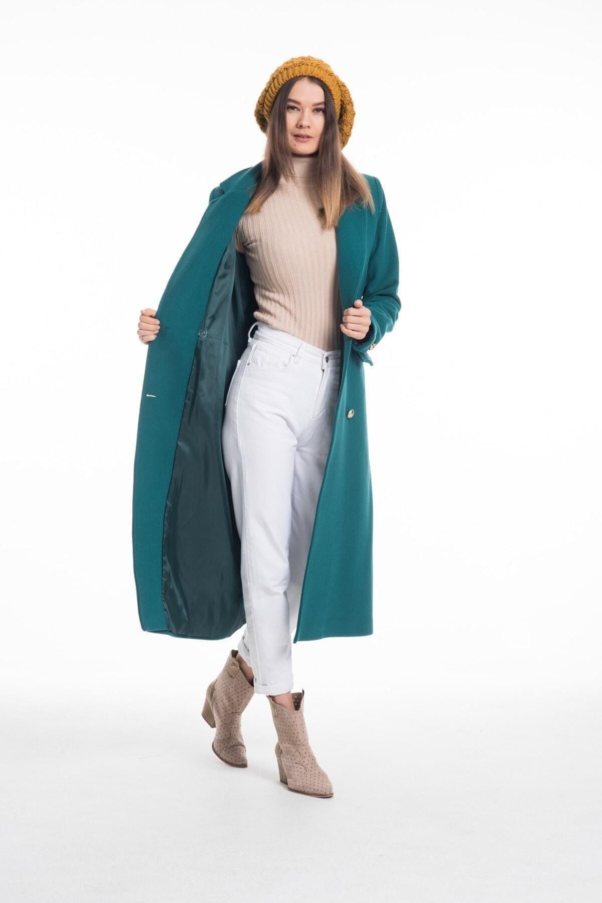 Wholesale Women's Light Petrol Coat