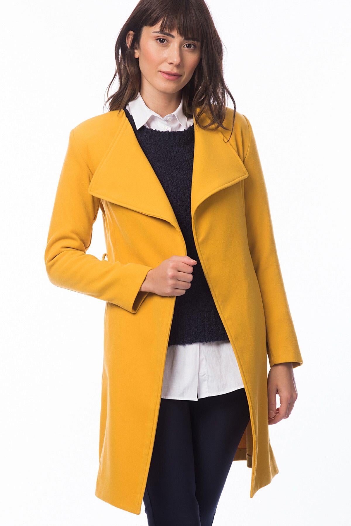 Wholesale Women's Mustard Coat